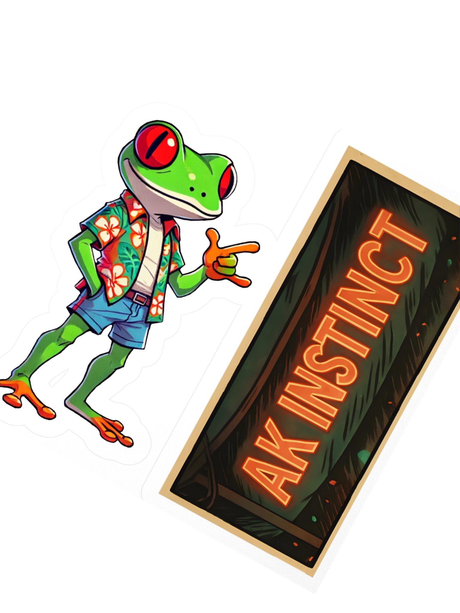AK INSTINCT - Ripple Stickers product image (6)