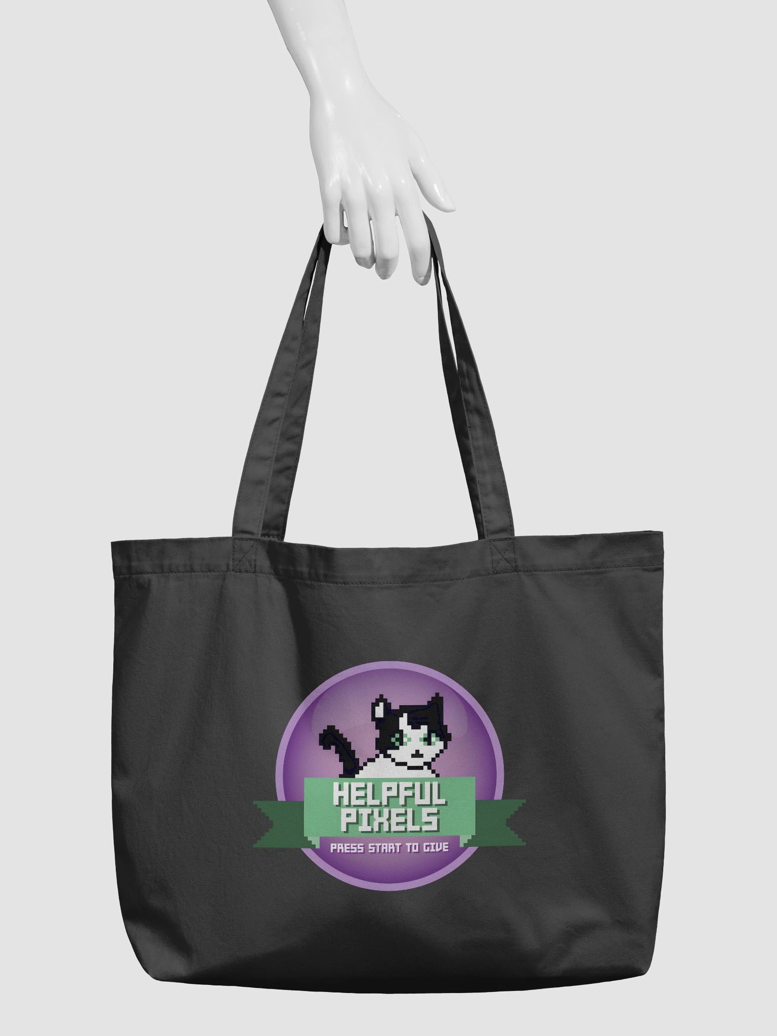 Helpful Pixels Small Tote-bag! product image (3)