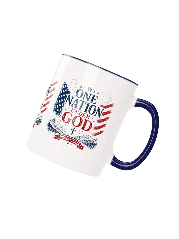 One Nation Under God Psalm 33:12 Mug product image (7)