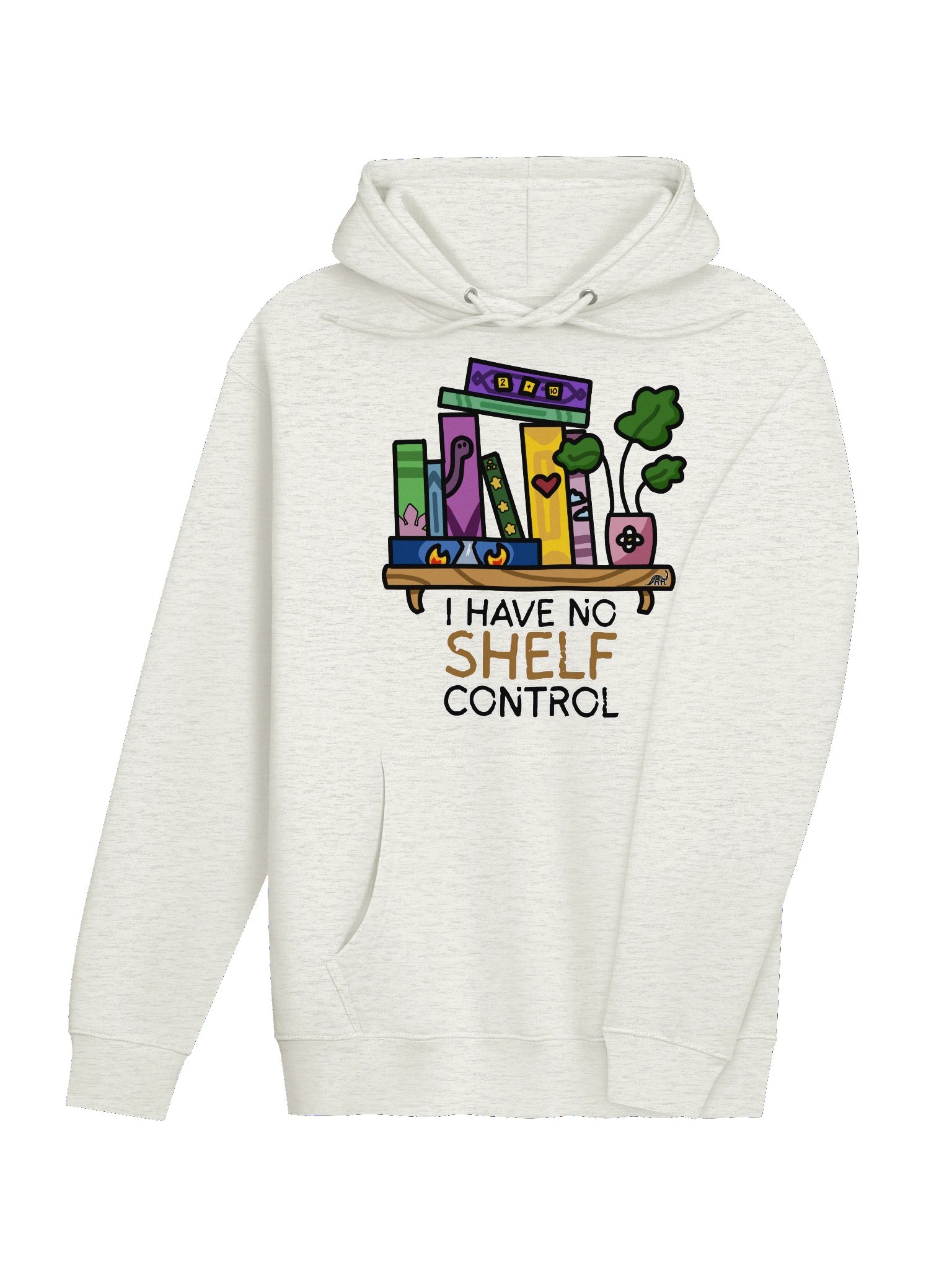 No Shelf Control Premium Pullover Hoodie product image (6)