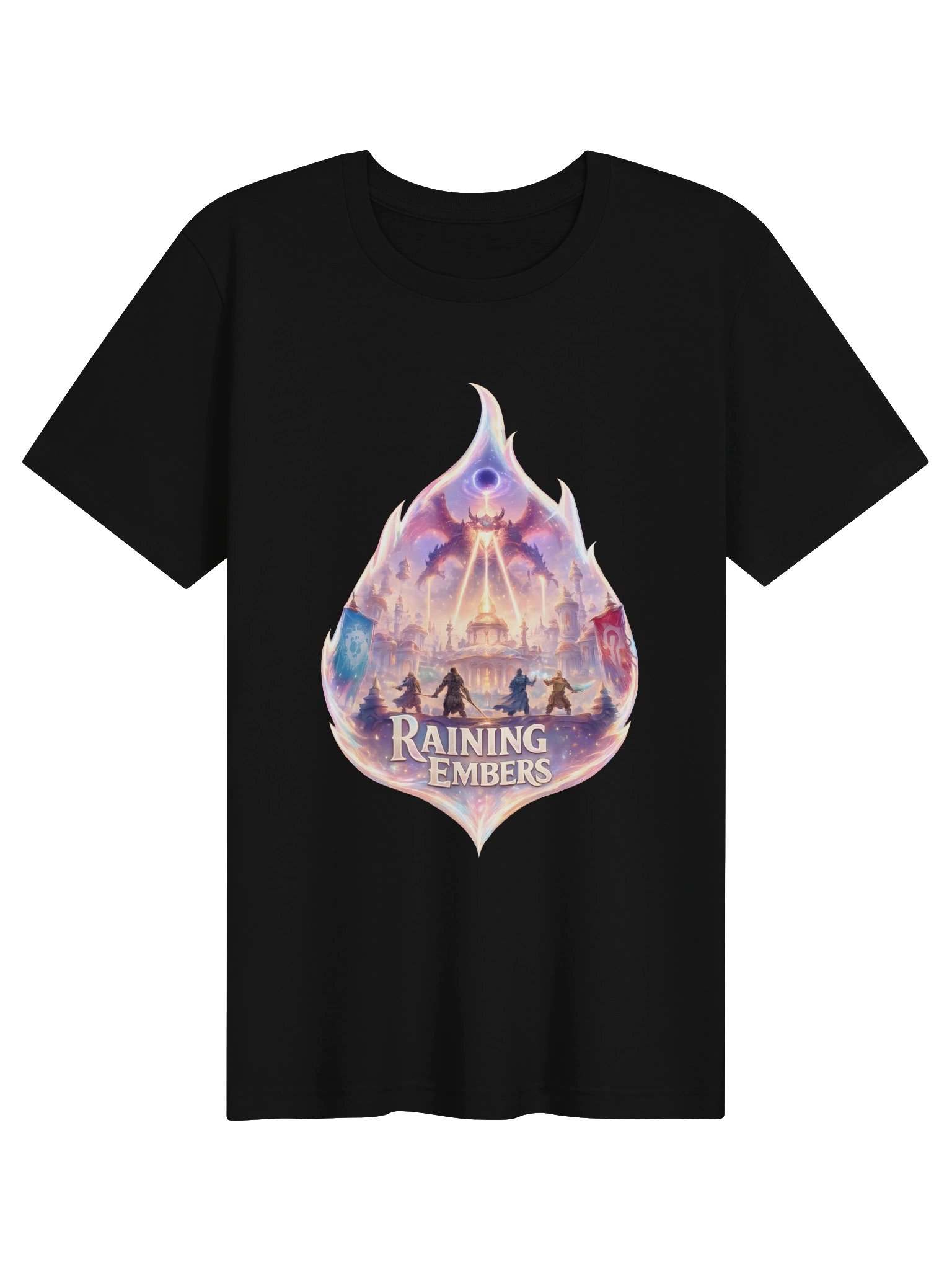 Raining Embers Pride Edition Unisex Guild T-shirt product image (1)