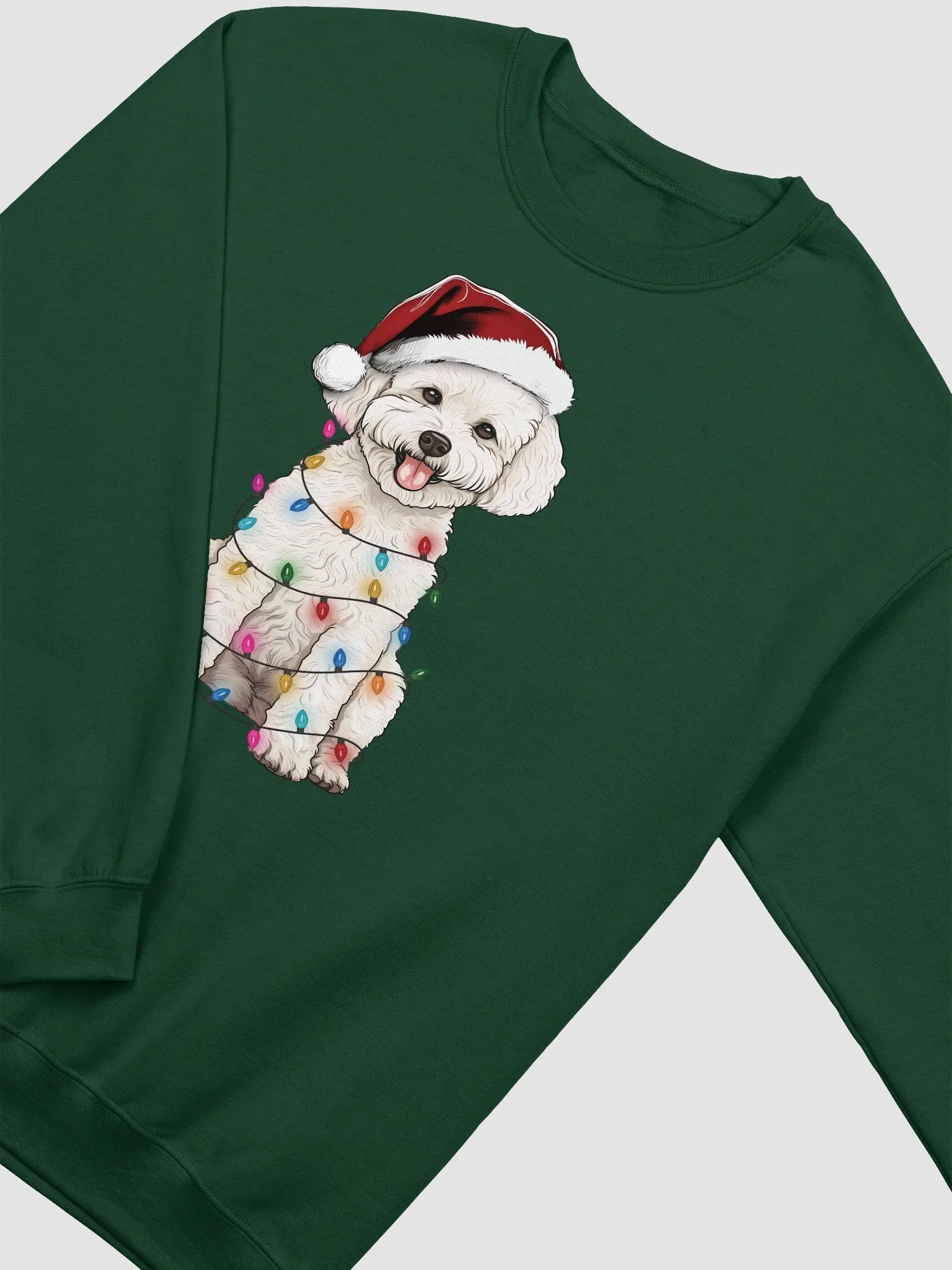 Funny Bichon Frise Christmas Sweatshirt for Bichon Frise Paw-rents product image (9)