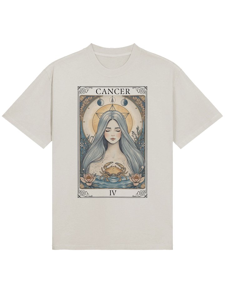 Cancer Zodiac Astrology Star Sign Mystic Woman Crab Moon Phase product image (1)
