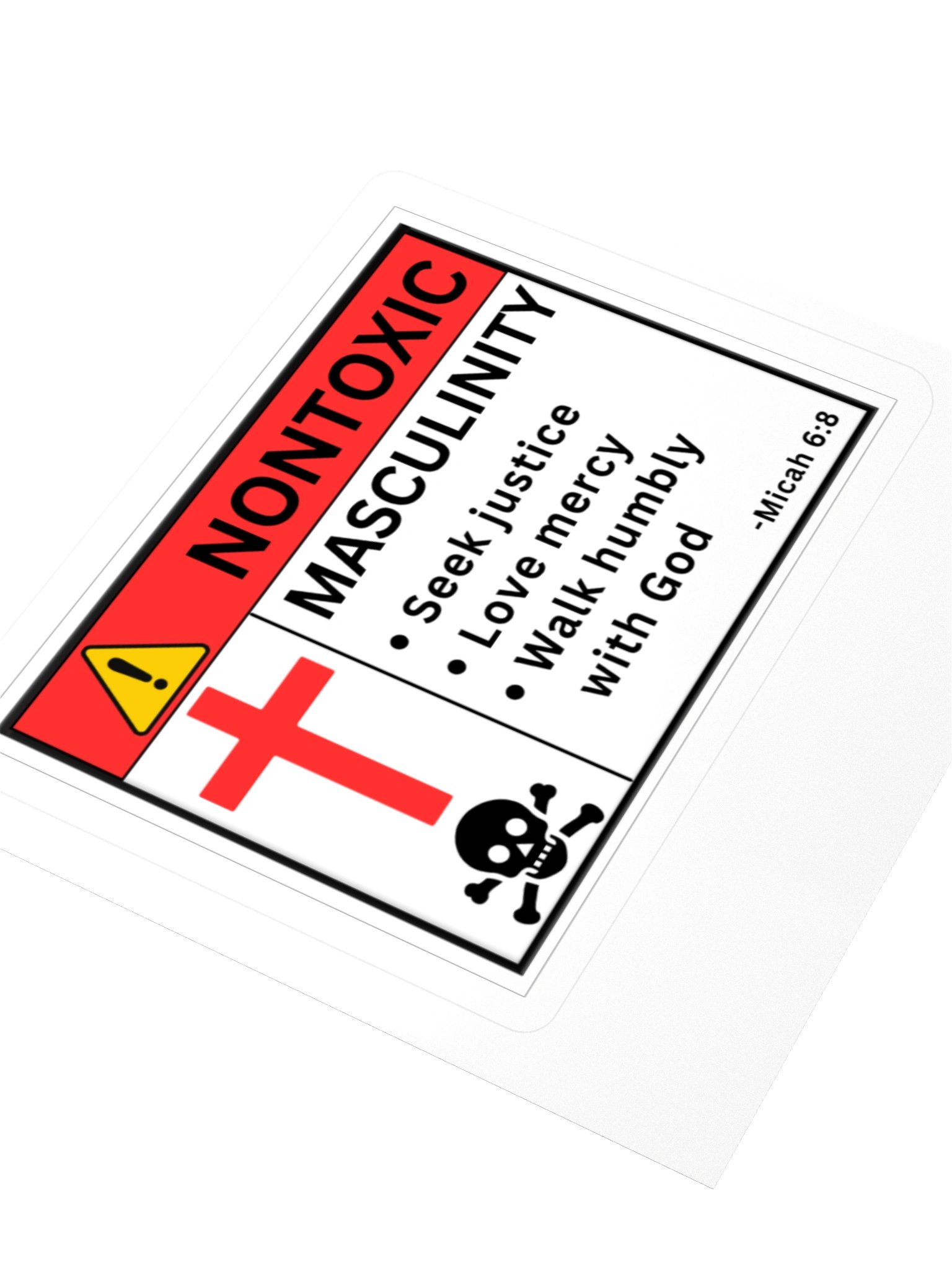 Non-Toxic Masculinity Sticker product image (3)