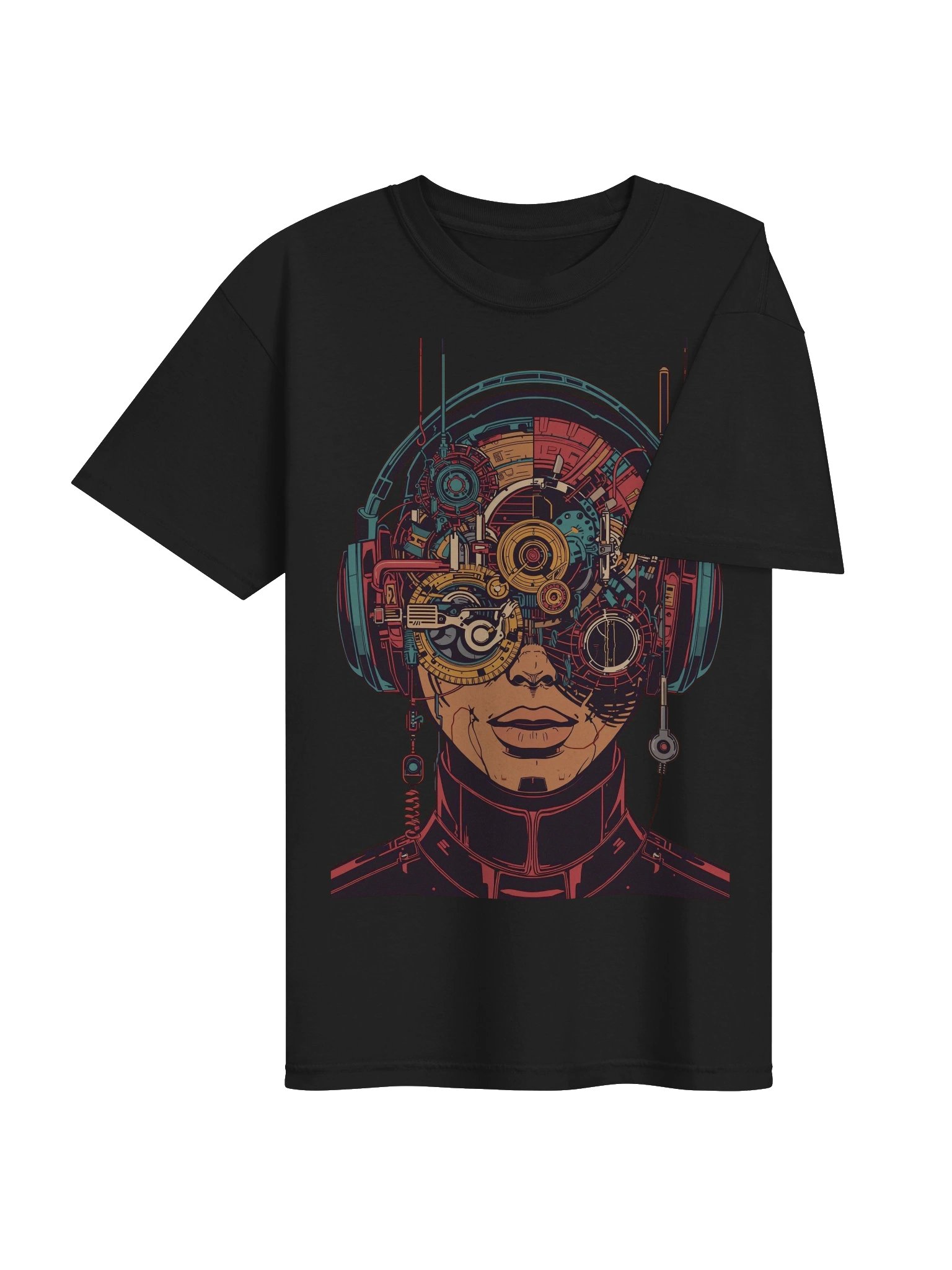 Retro Cyber Dream Heavyweight T-Shirt product image (7)