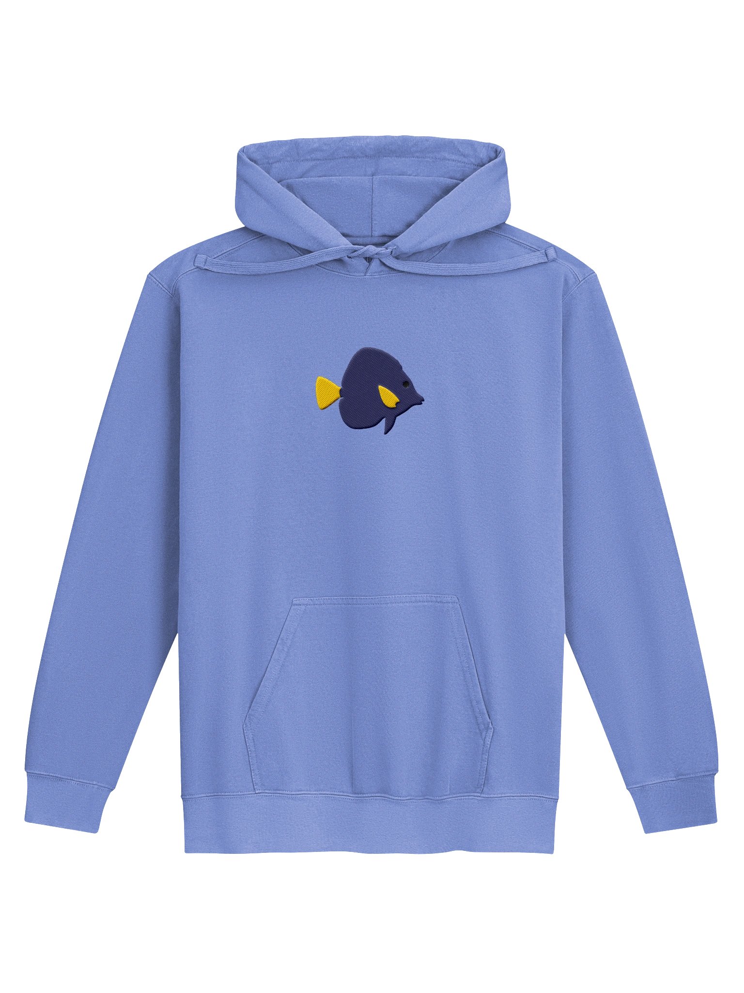 Purple Tang Premium Hooded Sweatshirt (Embroidered) for Reef and Marine Aquarium Lovers product image (13)