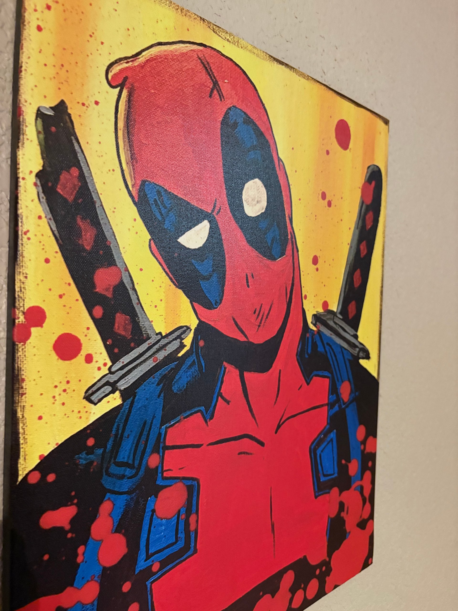 Canvas Print DeadpoolHead-cocked product image (3)