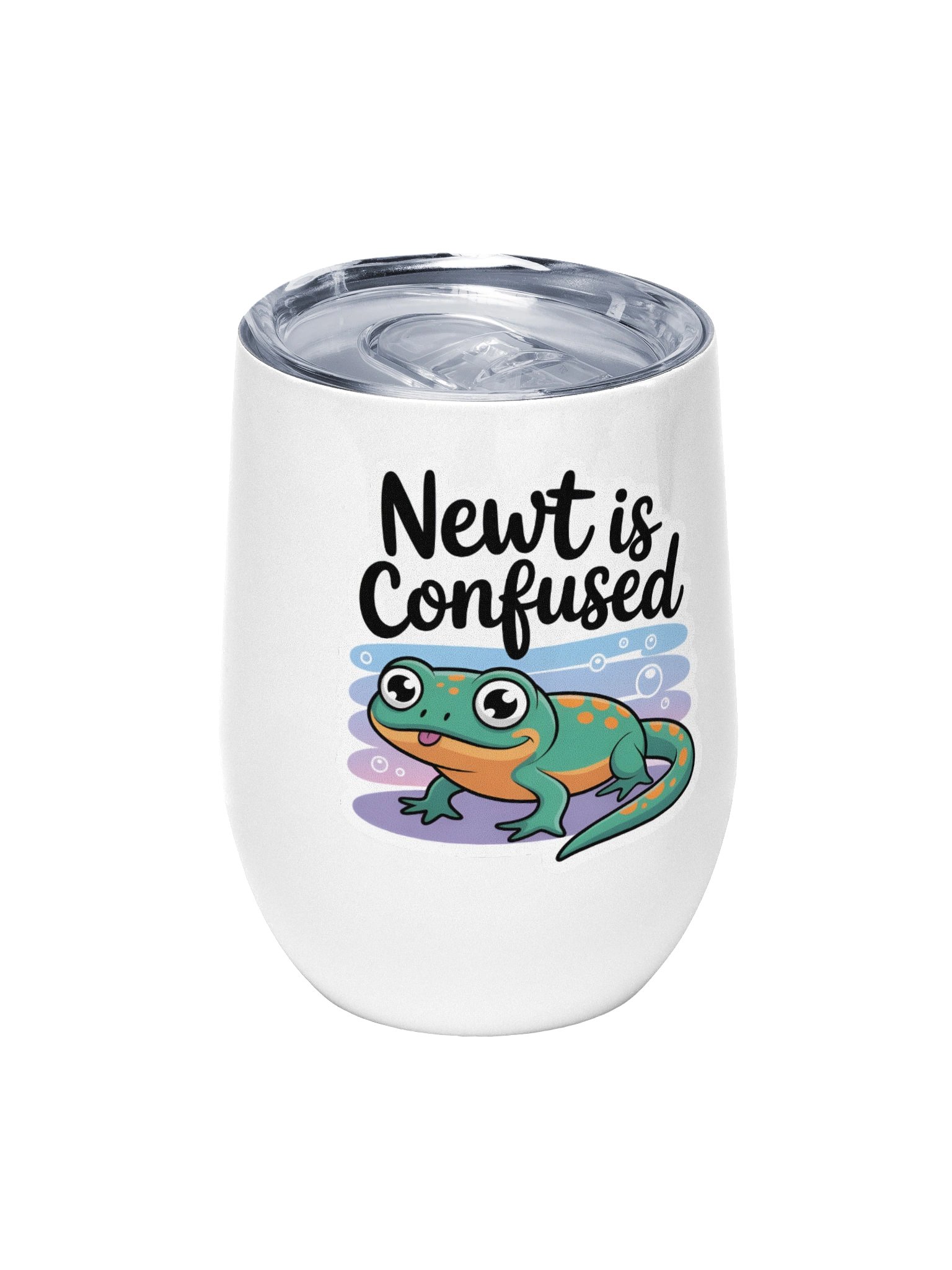 Whimsical Newt Is Confused Tumbler product image (1)