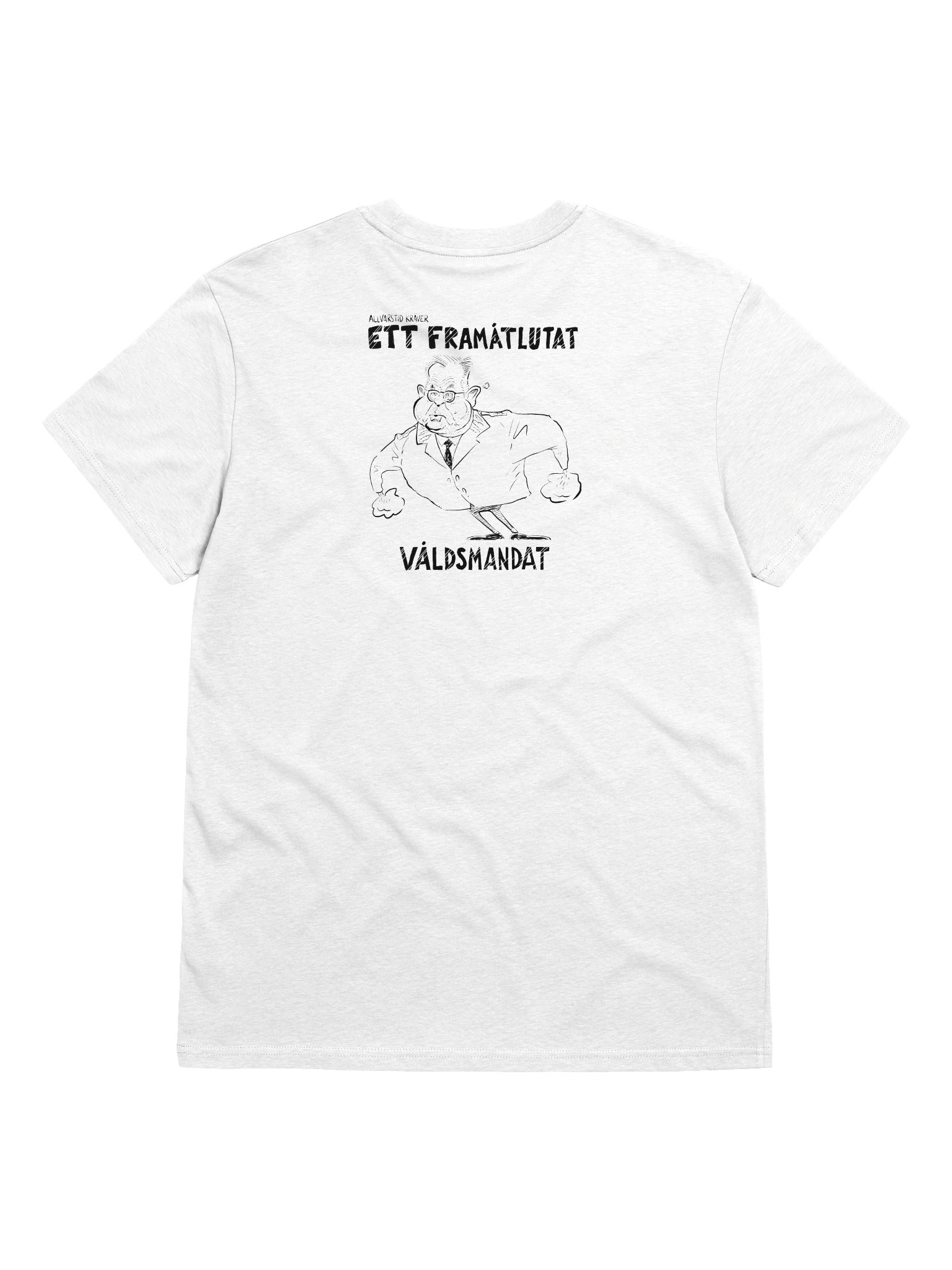 Framåtlutat våldsmandat - Organic unisex T-shirt (signed by @Kluddniklas!) product image (103)