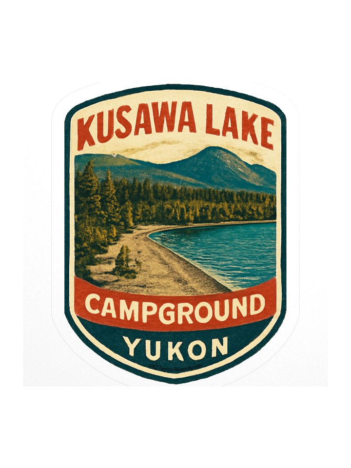 Kusawa Lake Campground Decal product image (1)