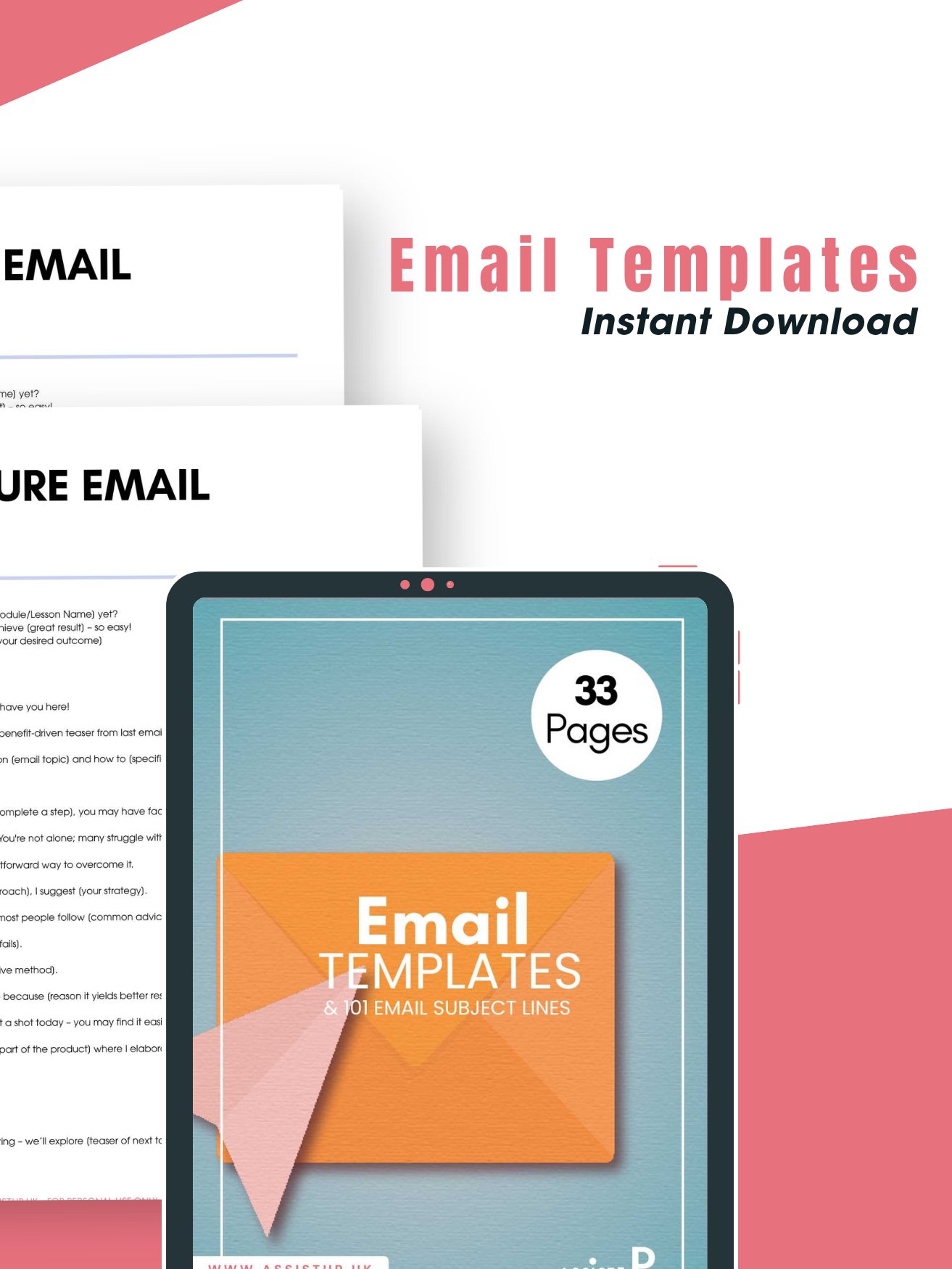 Email Templates & 101 Subject Lines product image (2)