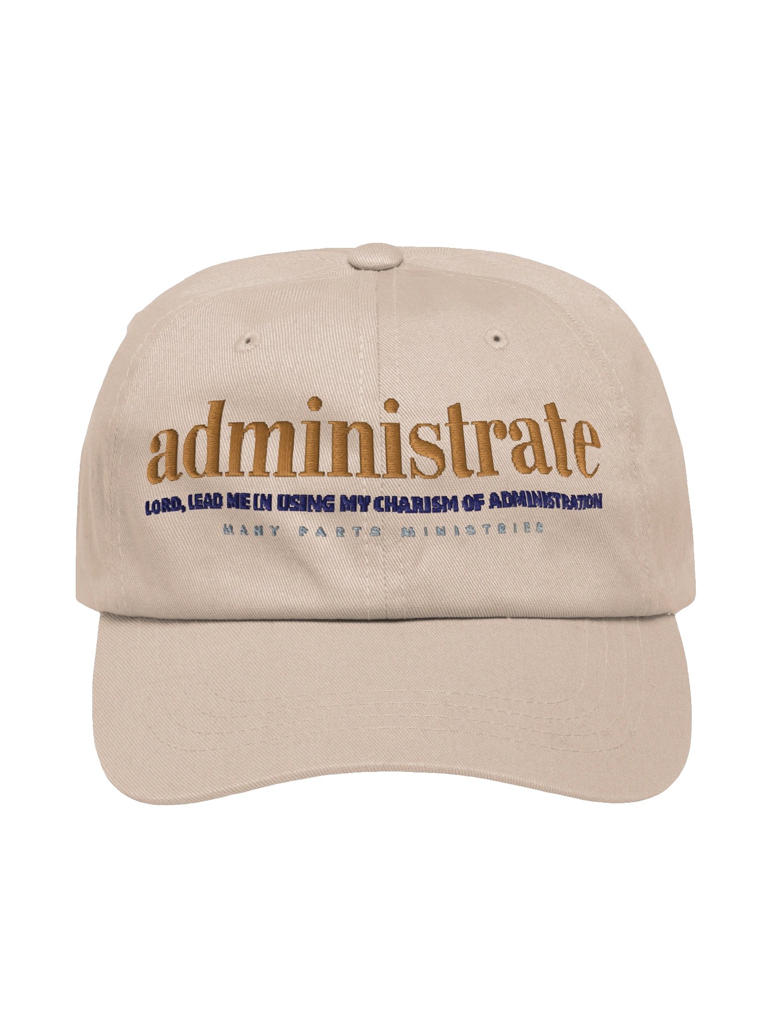 Administrate Embroidered Dad Hat product image (2)