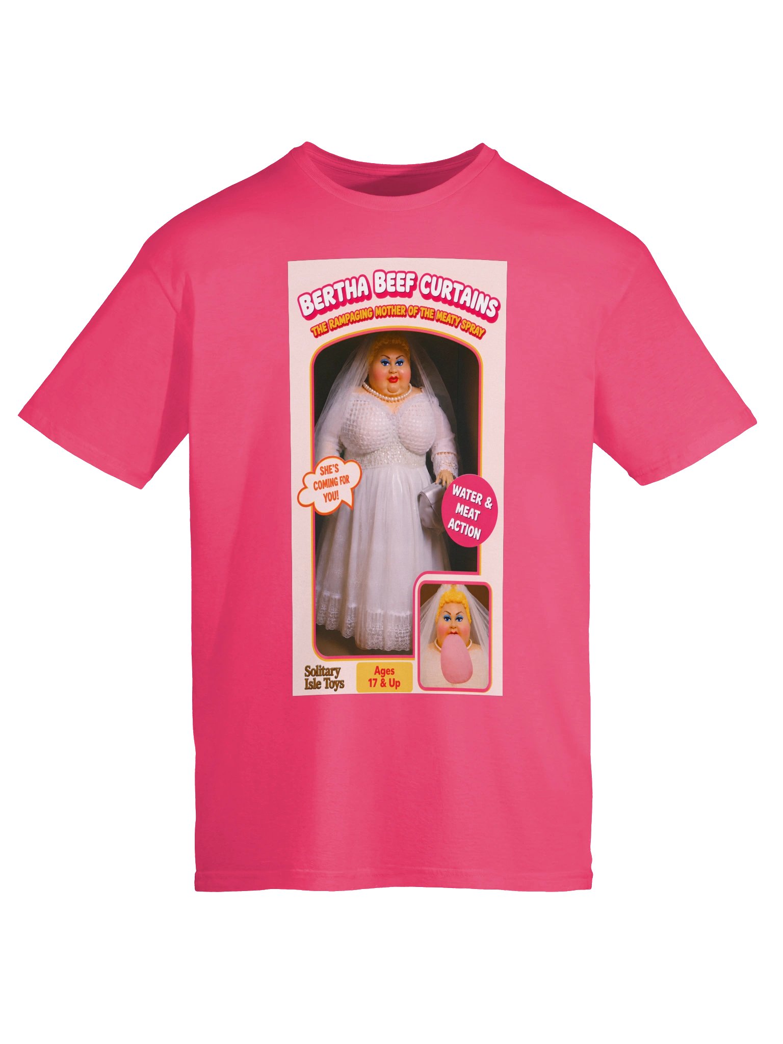 666 Toys | Bertha Beef Curtains | Gildan Unisex Softstyle T-Shirt product image (5)