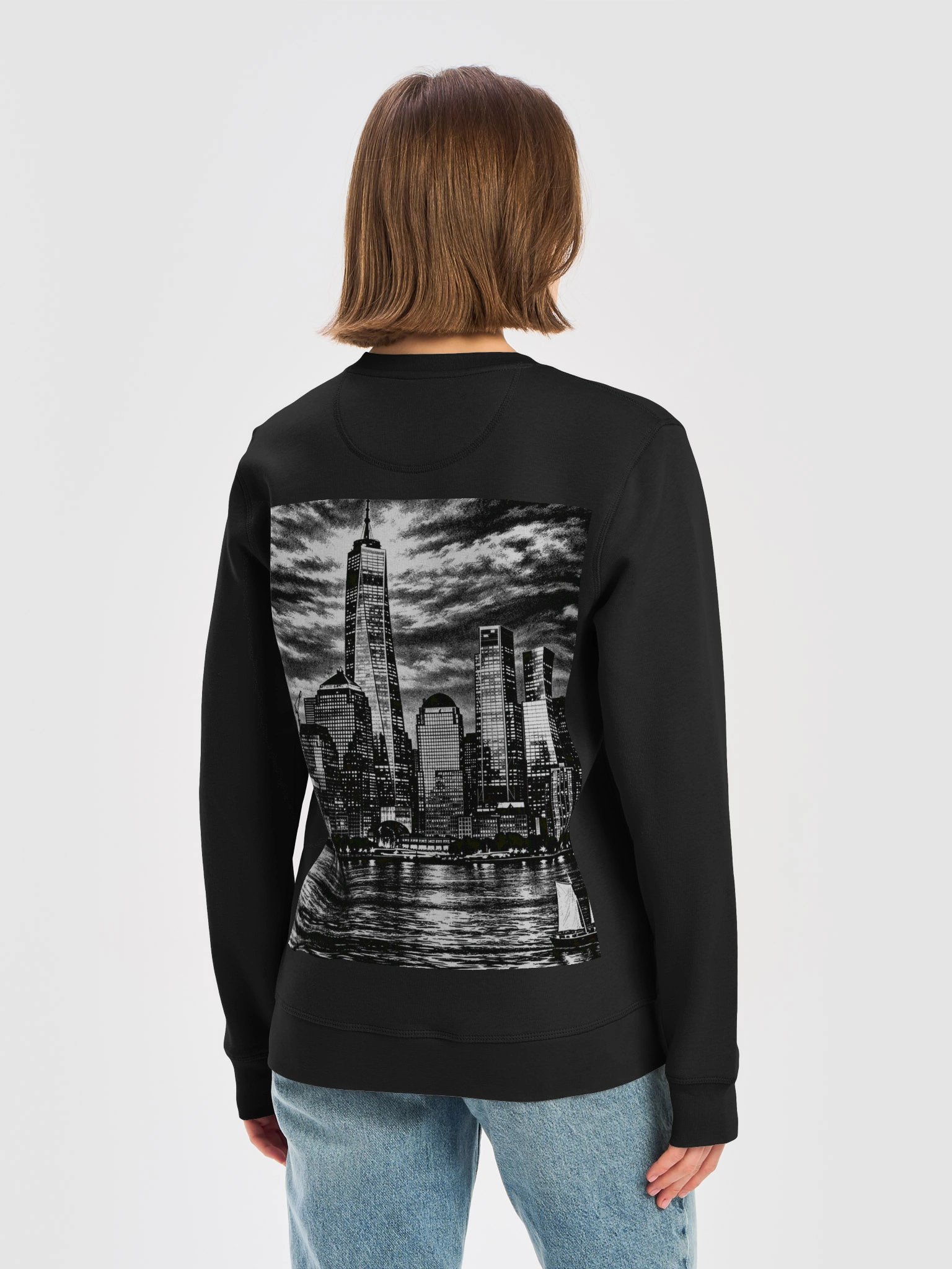 (no hood) admire NYC hoodless hoodie product image (6)