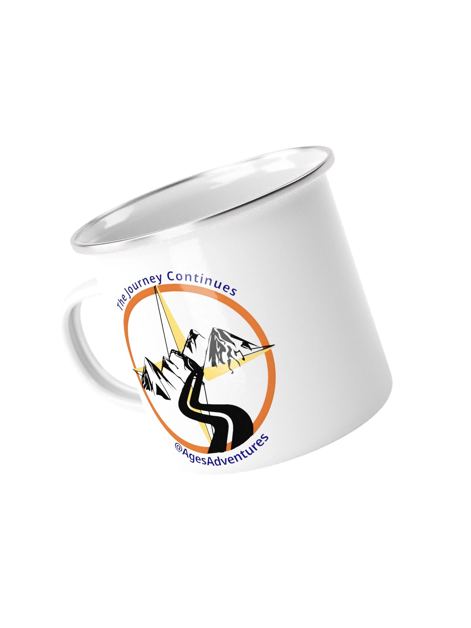 The Journey Continues Enamel Mug product image (4)
