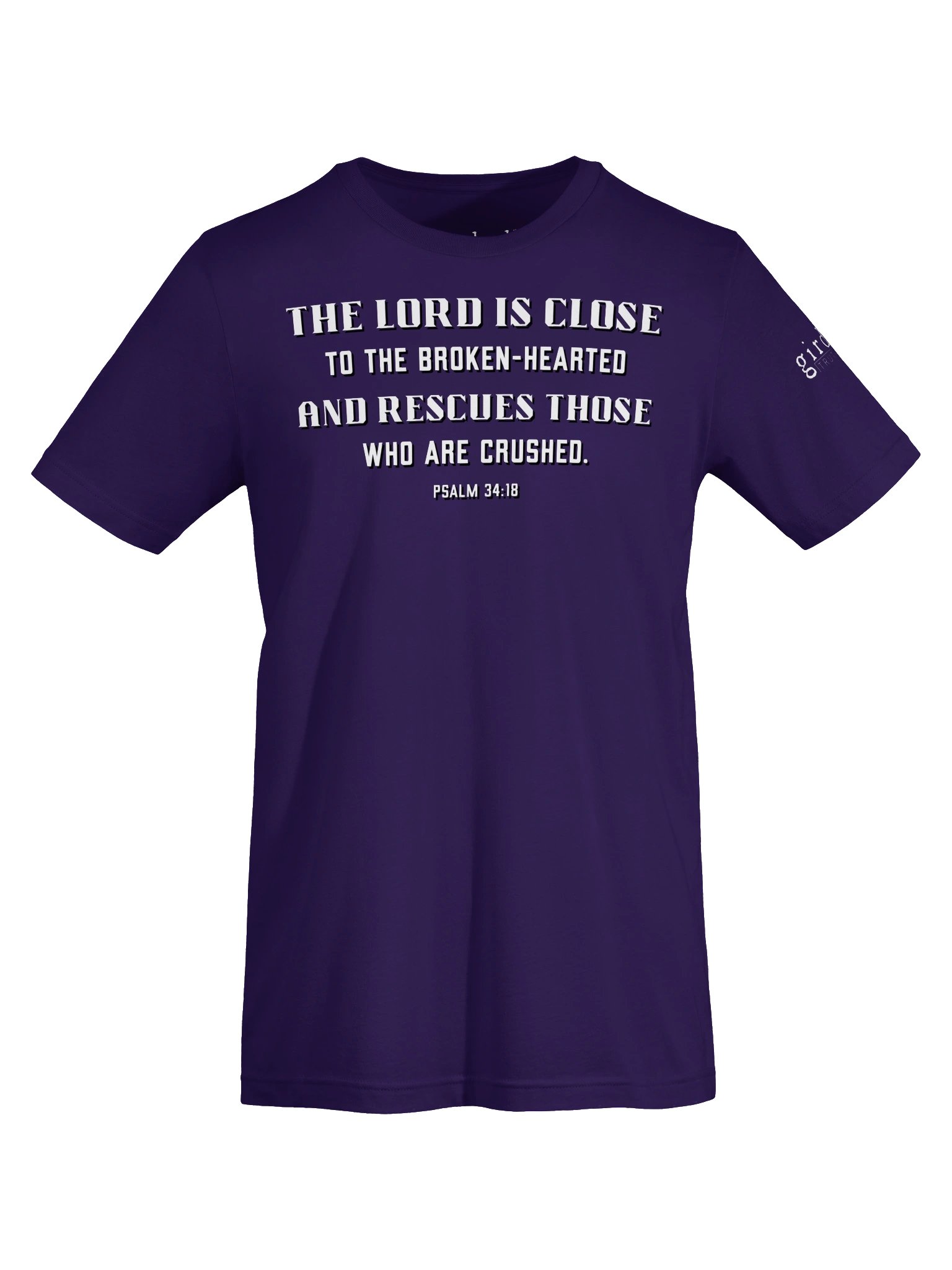 Close to the Broken Hearted Psalm 34:18 Tee product image (5)