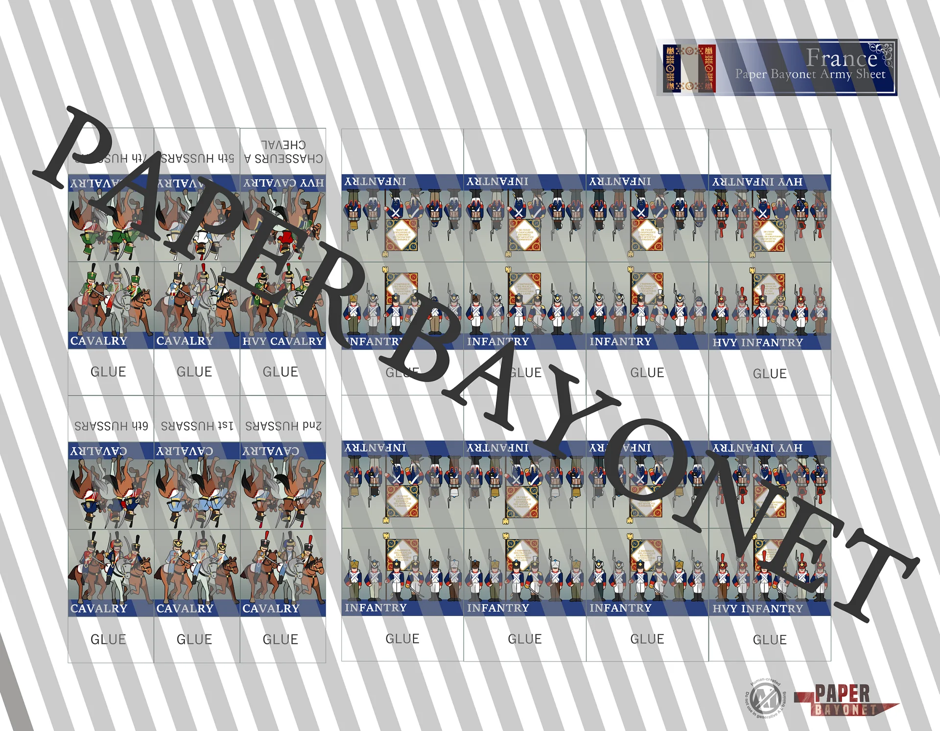 France Army Sheet product image (3)