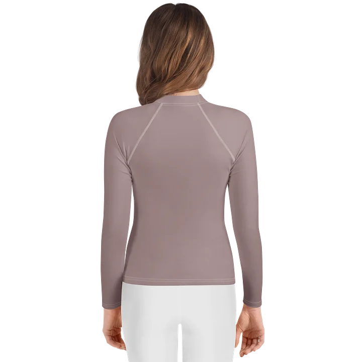 Muted Mauve Youth Rash Guard product image (2)