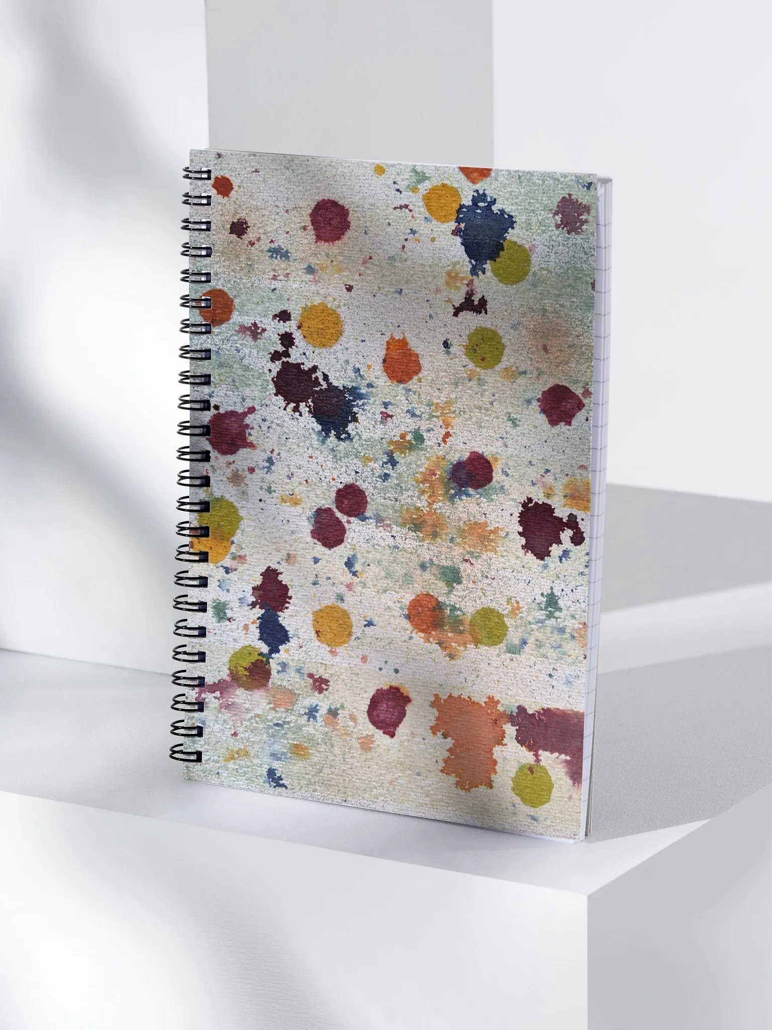 Floating Dots Spiral Notebook product image (4)