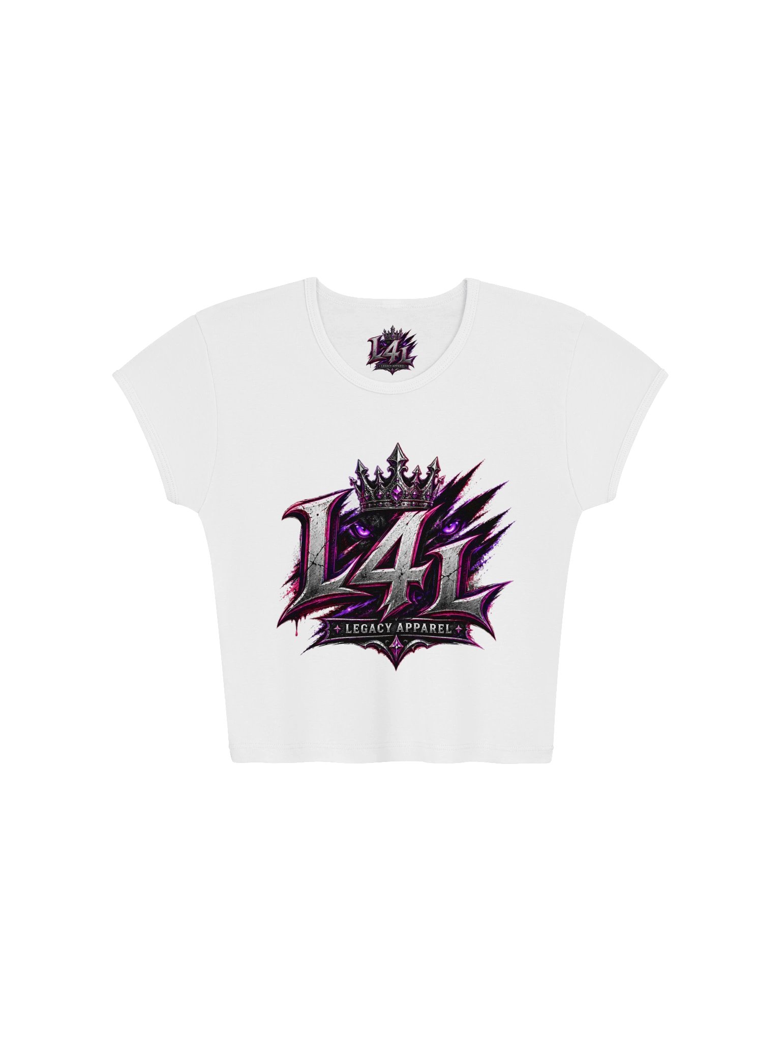 L4L Crowned Legacy Ribbed Baby Tee product image (1)