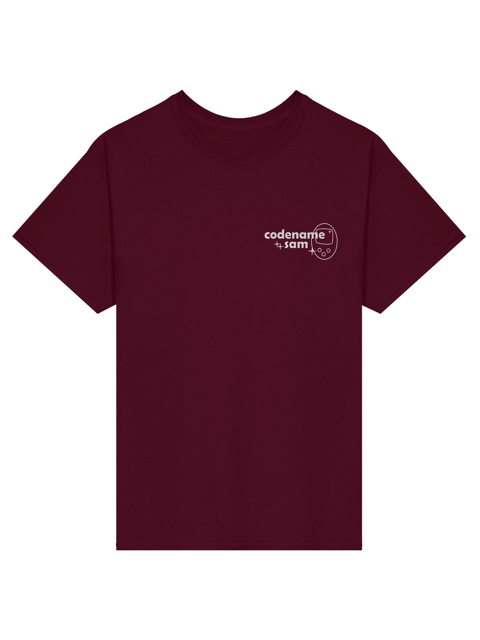 Codenamesam White Logo Tee product image (1)