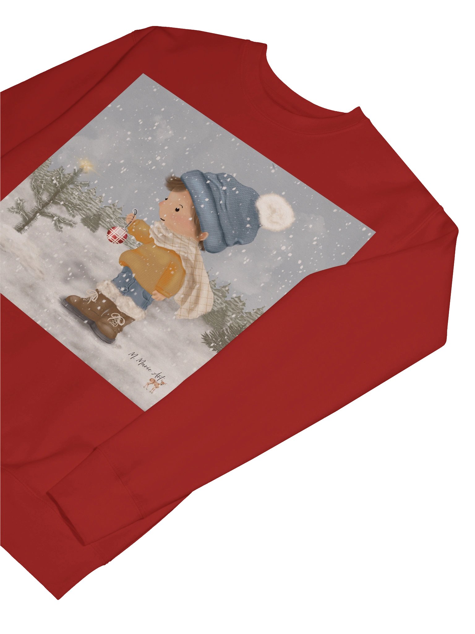 MMarieArt Winter Ornament Sweatshirt product image (7)