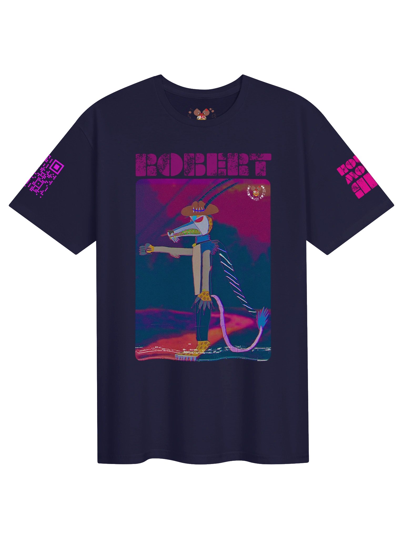 ROBERT THROWS A PUNCH character Graphic Tee product image (1)