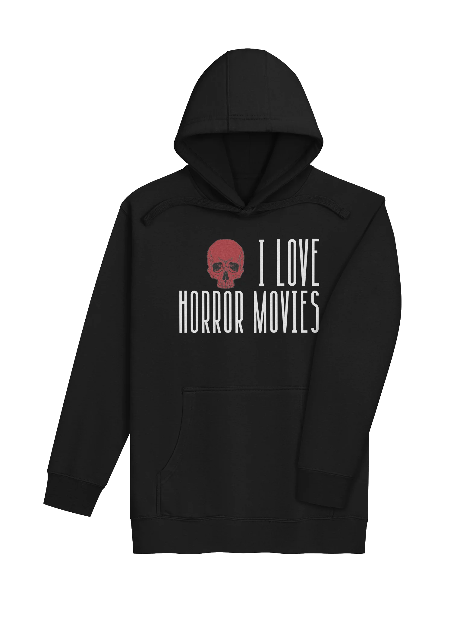 I Love Horror Movies - Skull Hoodie product image (4)
