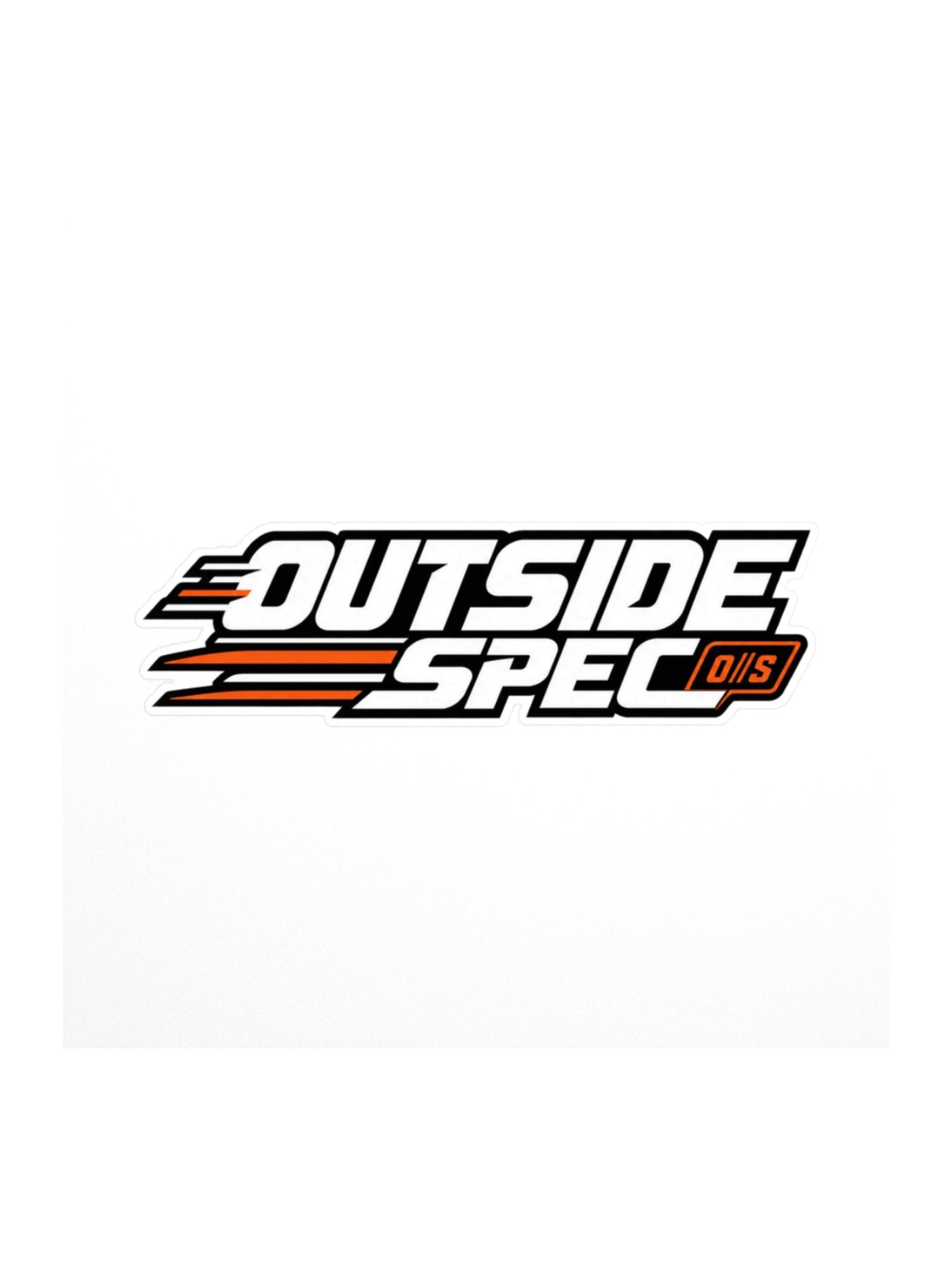 Outside Spec Kiss Cut Sticker product image (1)