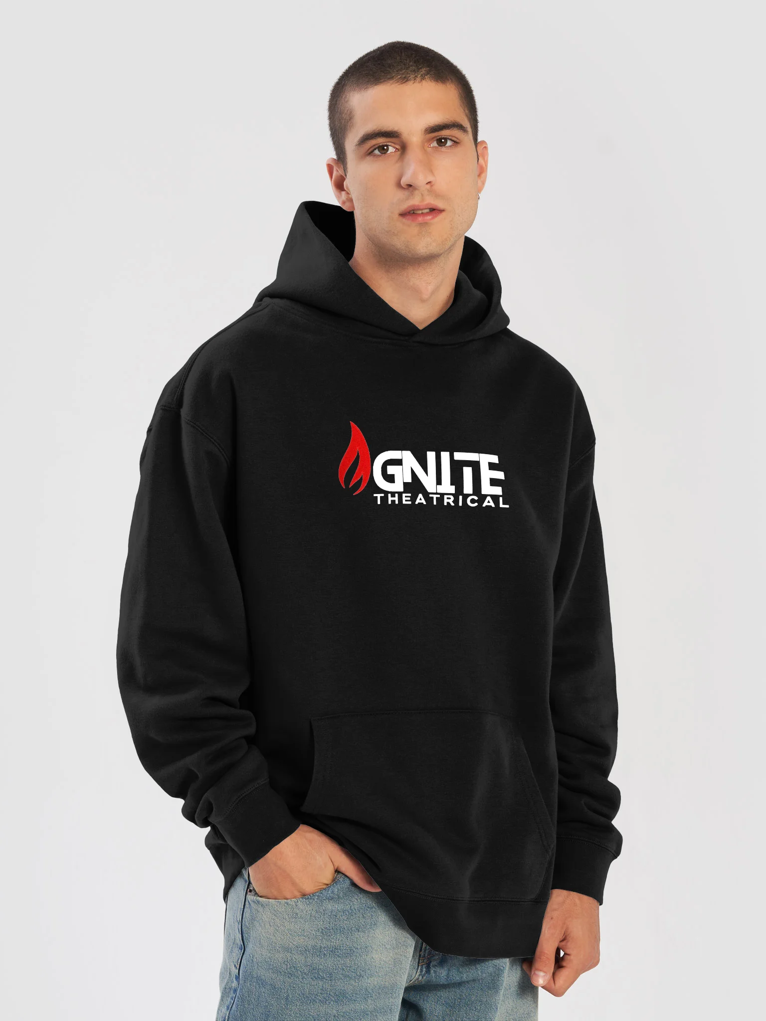 Ignite Theatrical Premium Oversized Embroidered Hoodie product image (7)