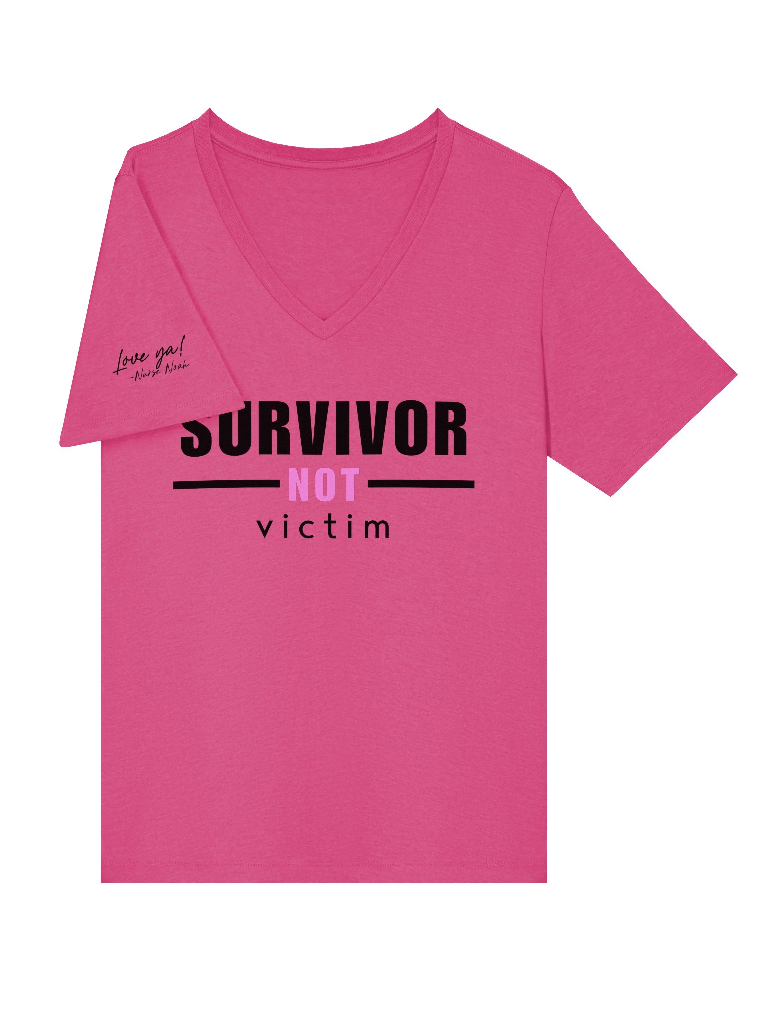 Survivor - Not Victim. (v-neck) product image (15)