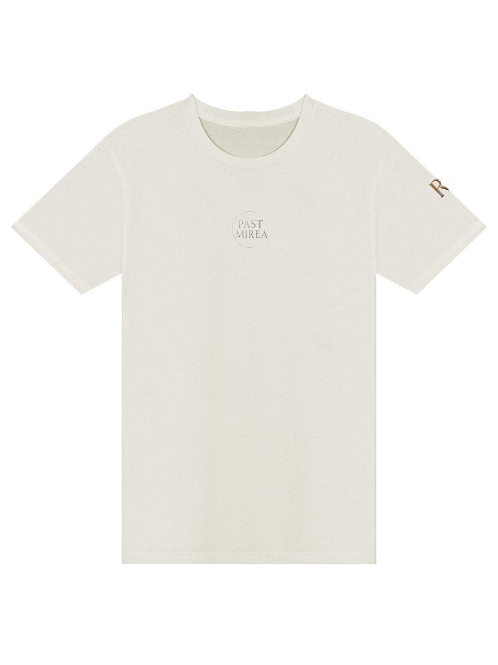 Embroidered Past Mirea Logos Shirt - Natural product image (1)