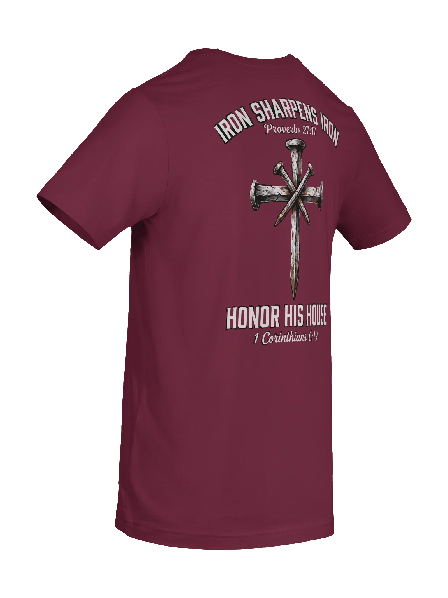 Unisex His House "Iron Sharpens Iron" T-Shirt by His House