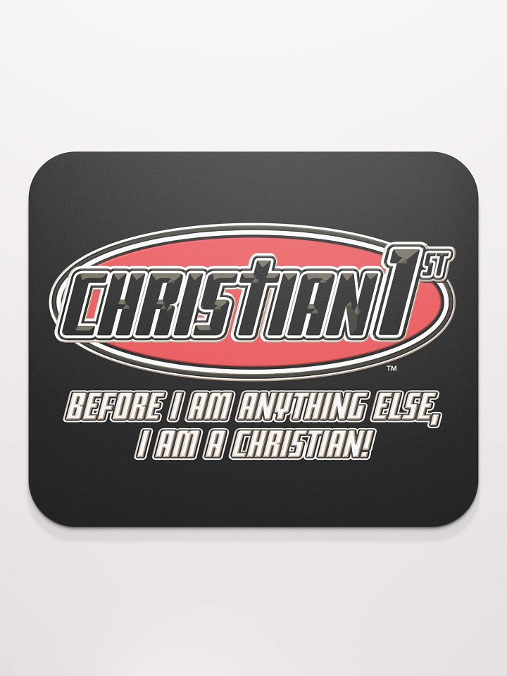 Christian 1st, Blk Mouse Pad BV product image (2)