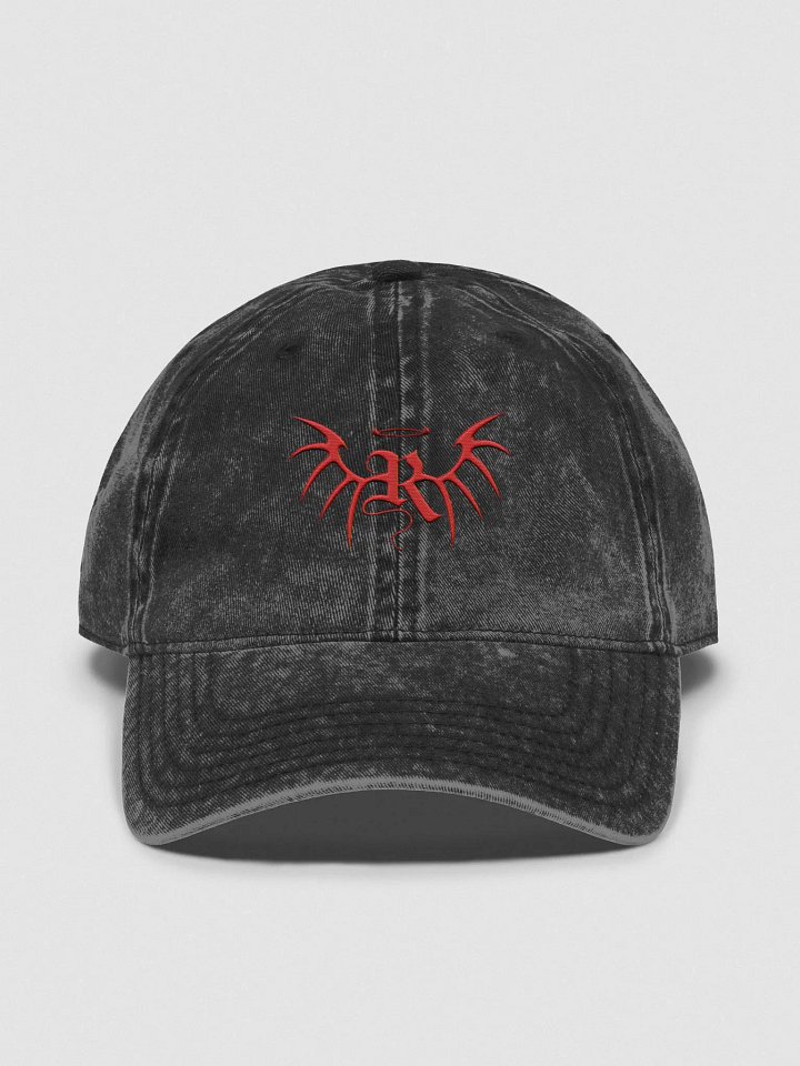 RafaZafar Logo Vintage Wash Dad Hat (red) product image (1)