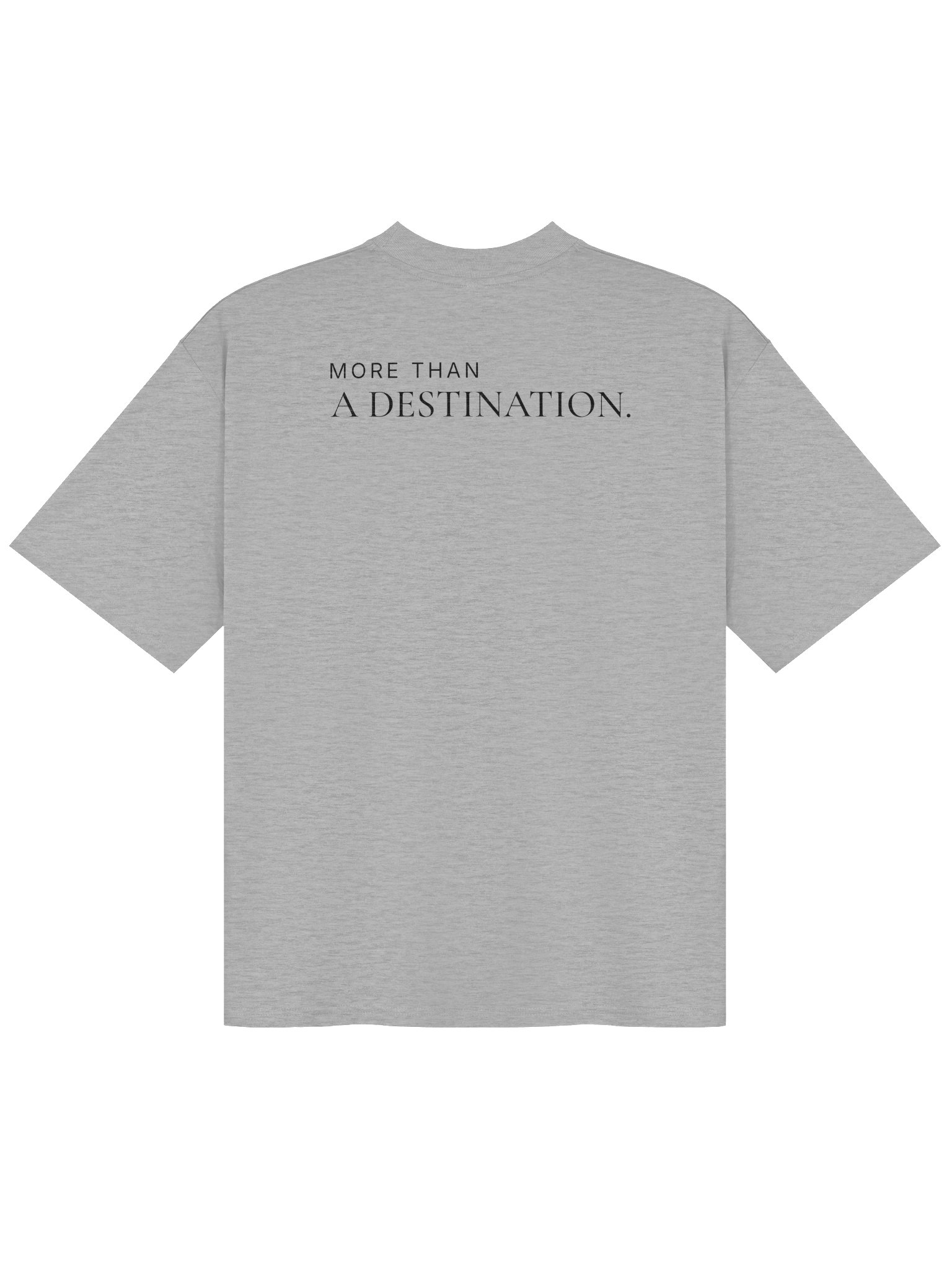 In The Making Oversized Tee — Light Grey product image (2)