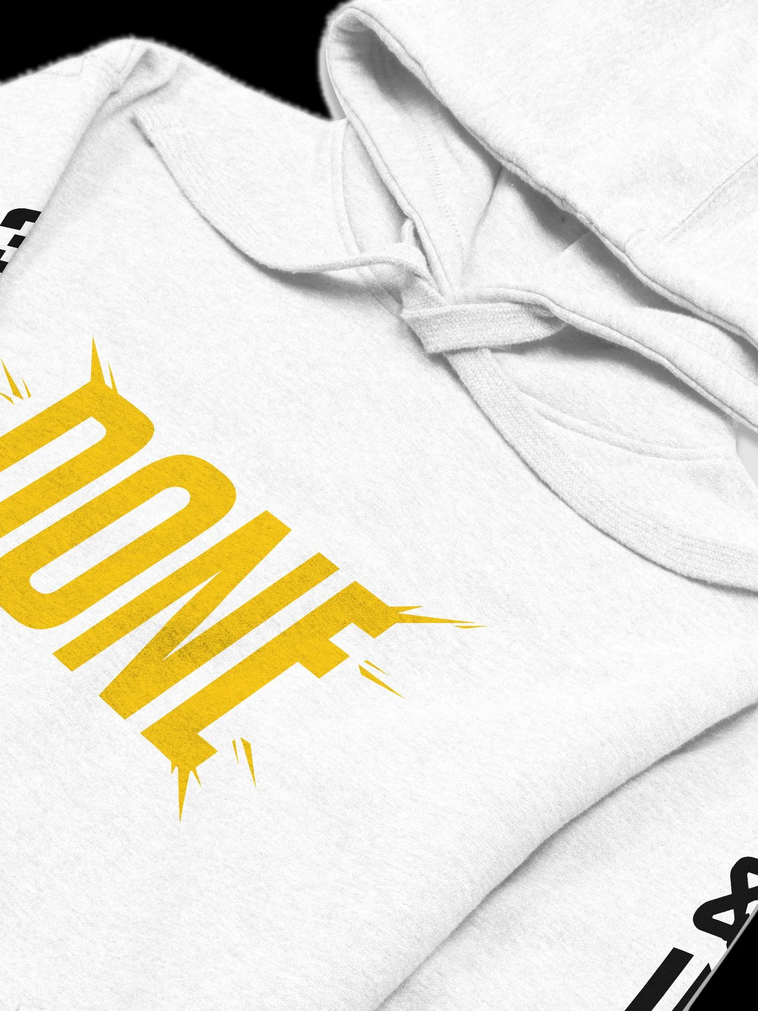 'DONE' Gold Hoodie - Lights product image (3)