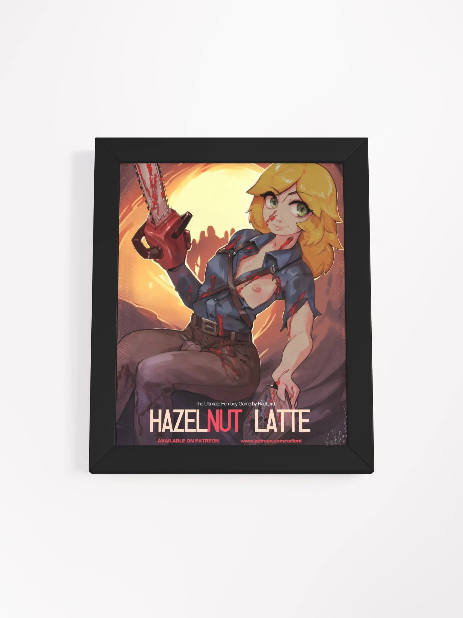 Hazel vs Evil Death Poster product image (1)