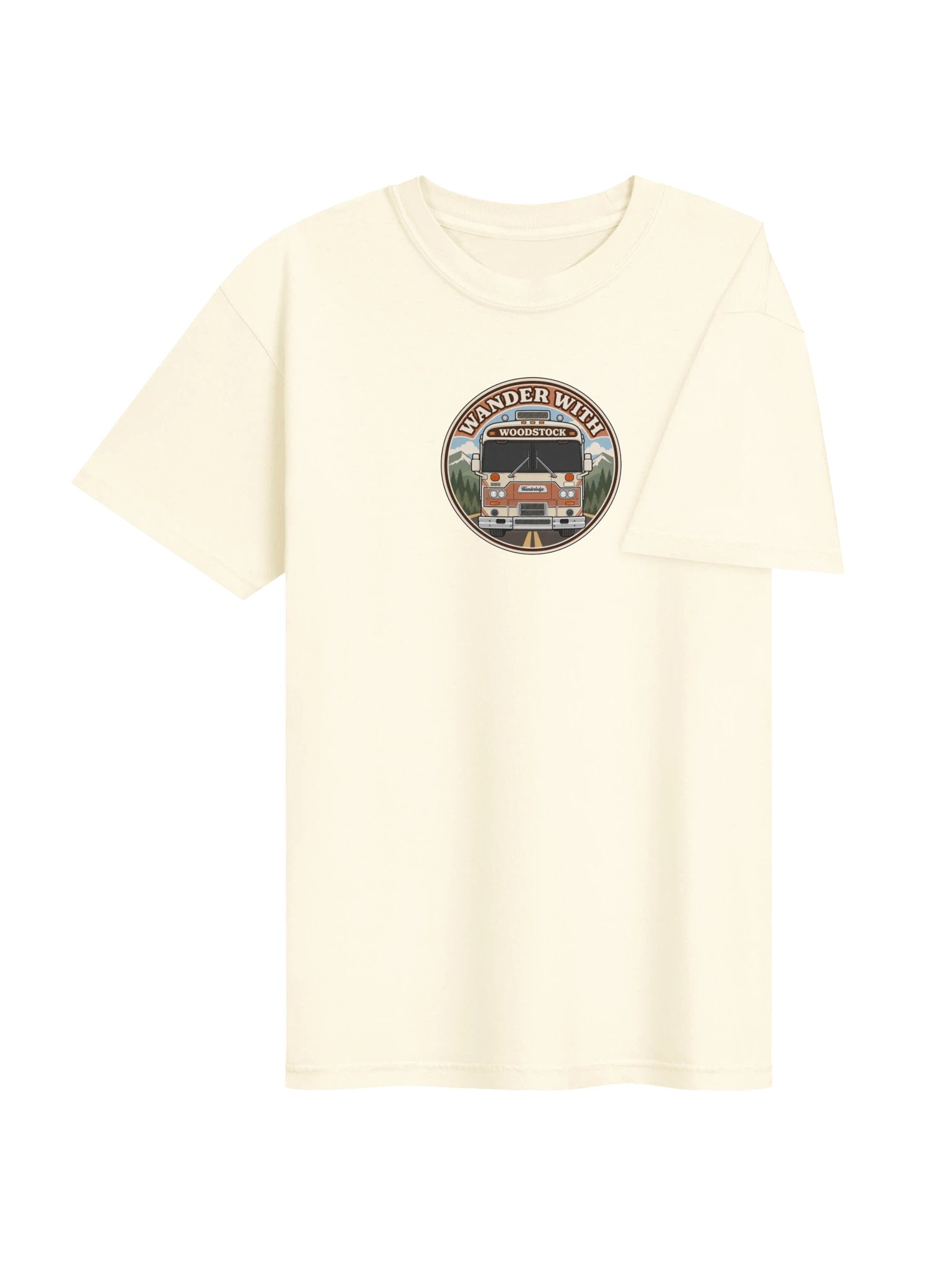 Woodstock Road Club Tee · Comfort Colors — Front & Center — Dark Windshield product image (7)