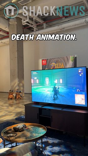 The Legend of Zelda: Ocarina of Time Remake Gameplay - Back Flip & Death Animation #zelda #nintendo #zeldaocarinaoftime #Swit...