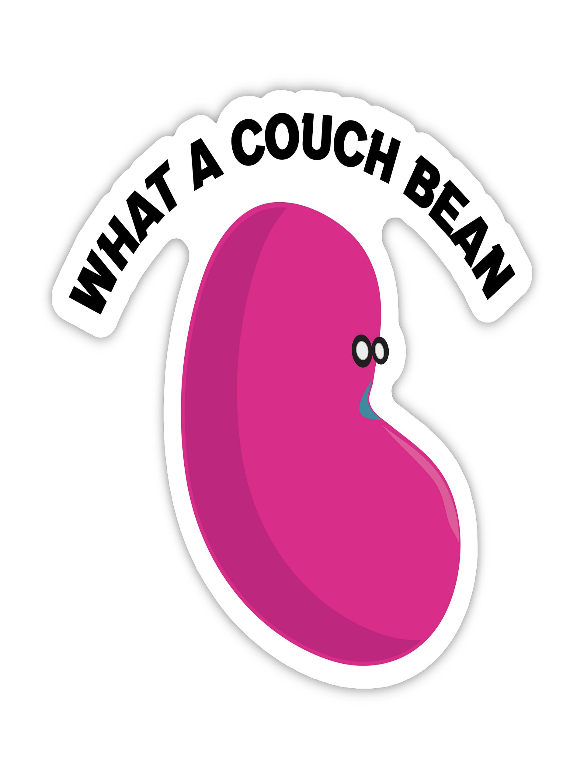 Couch Bean Sticker product image (1)