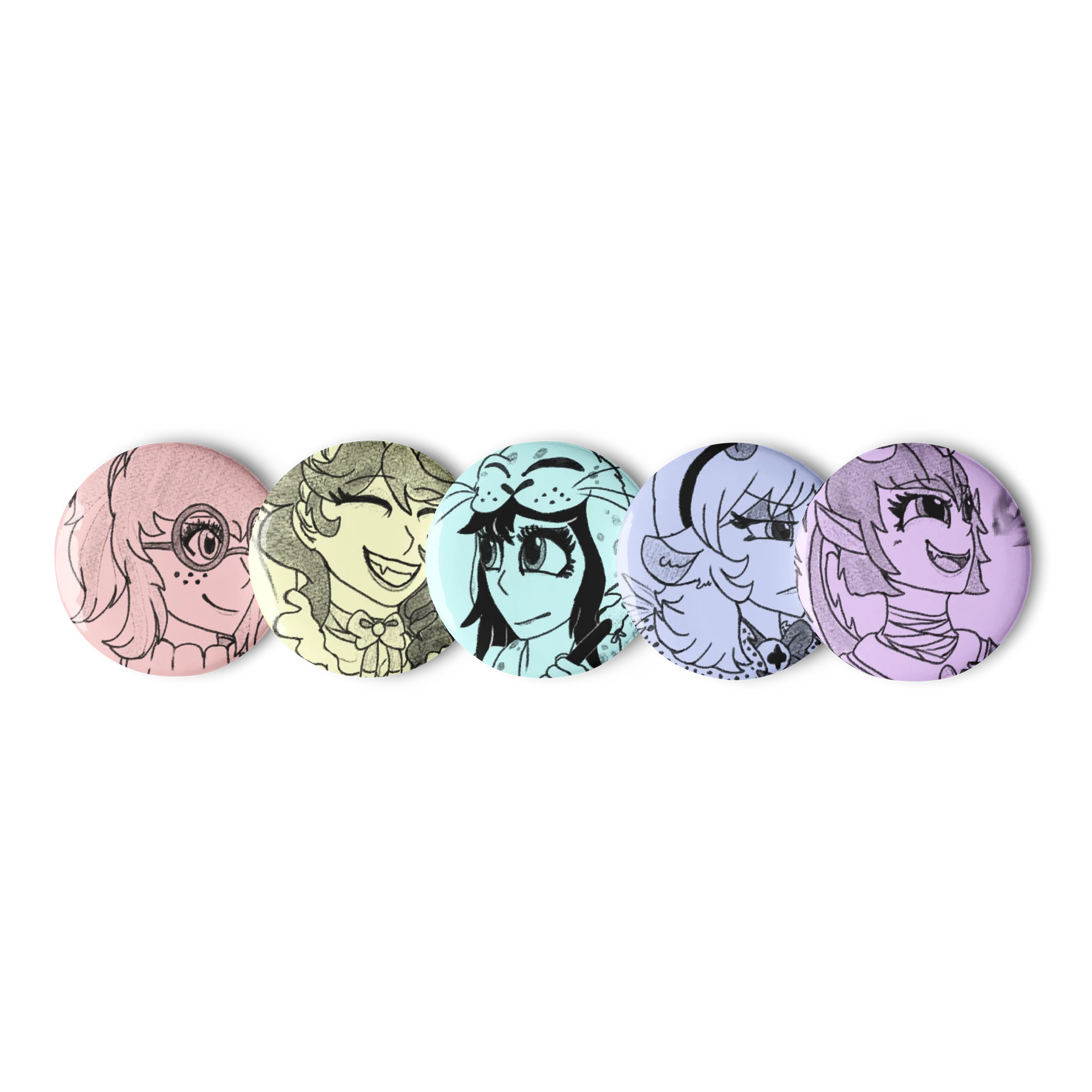 "Combat Portraits 2020" Pin Set 1 of 2 product image (1)