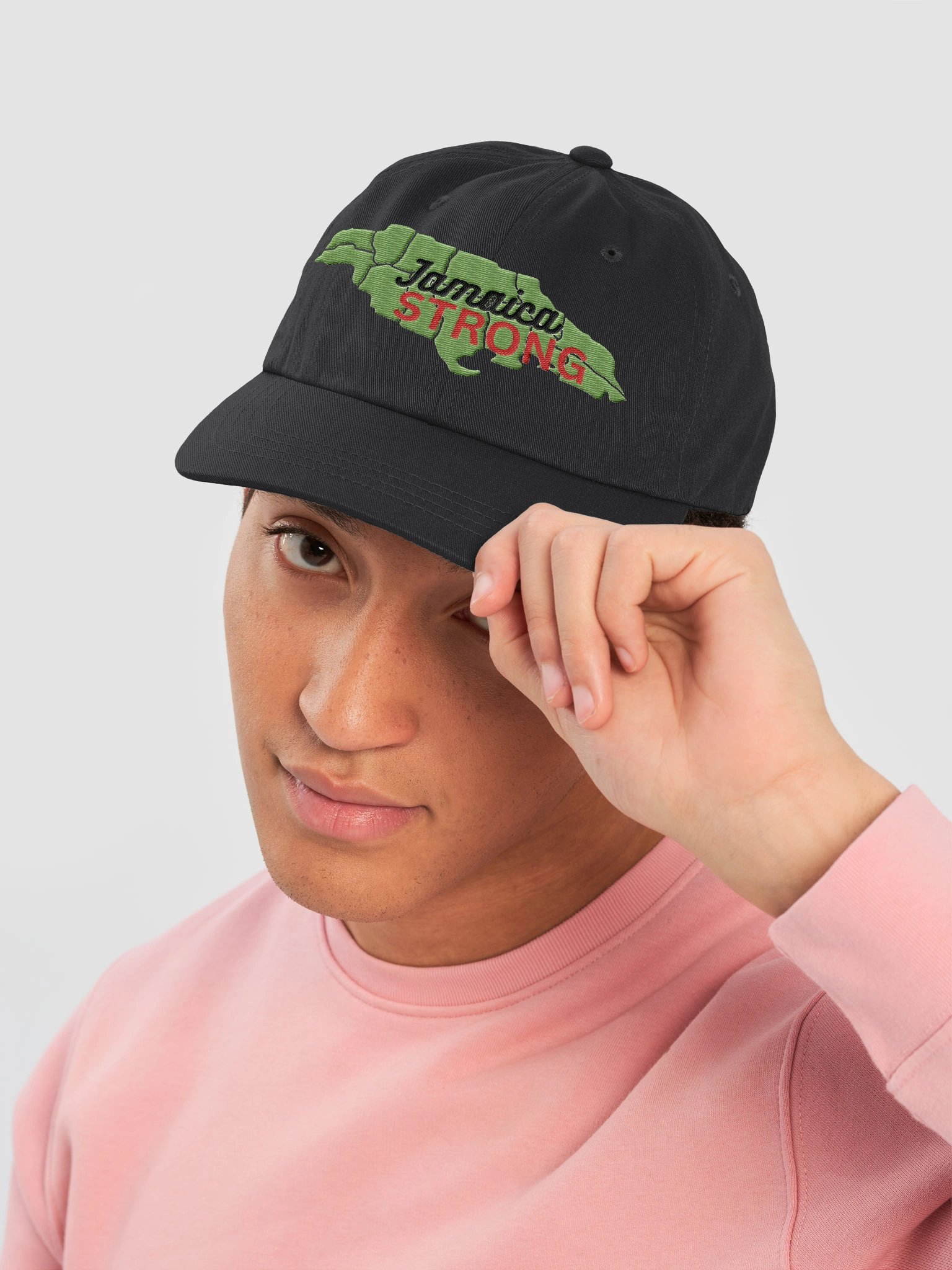 Jamaica STRONG Classic Dad Hat product image (5)