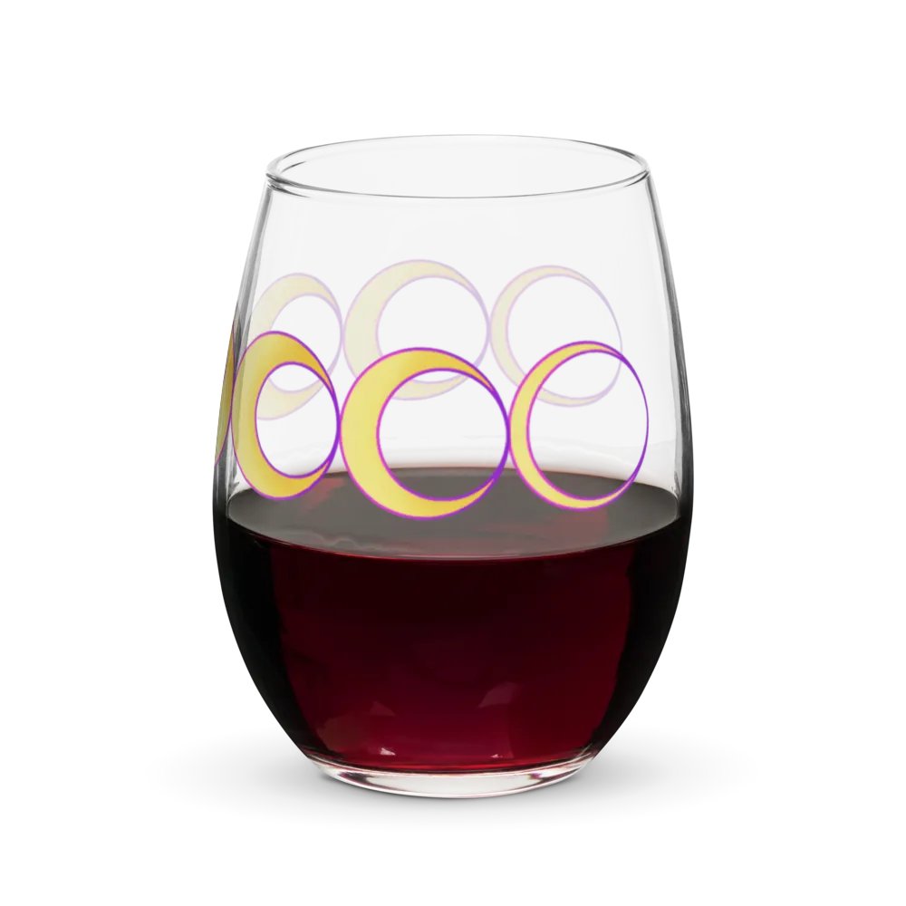 Moonie Phases Stemless Wine Glass product image (7)
