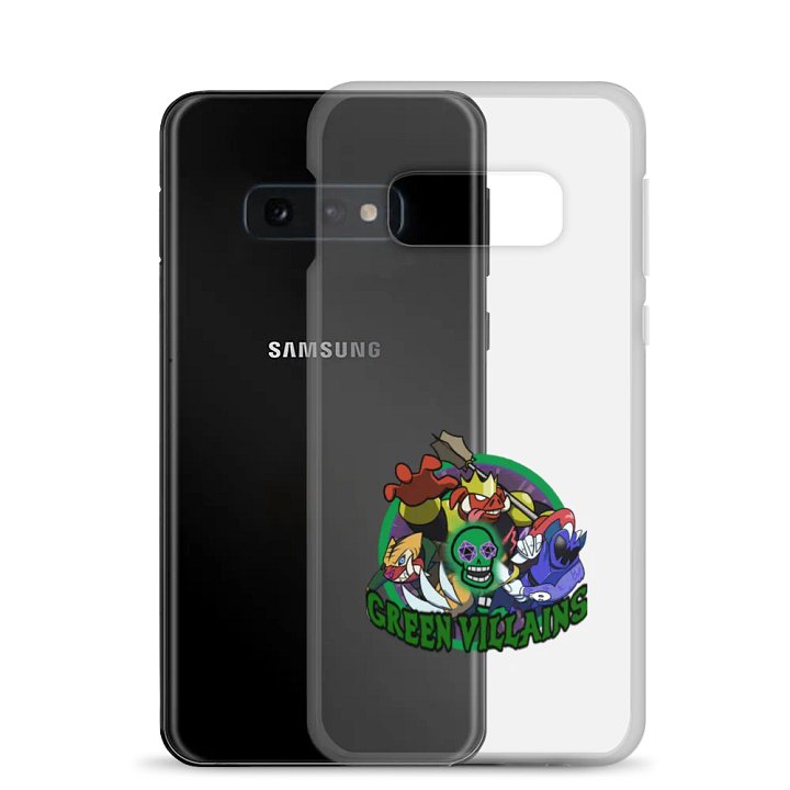 Green Villain Clear Samsung® Case product image (8)