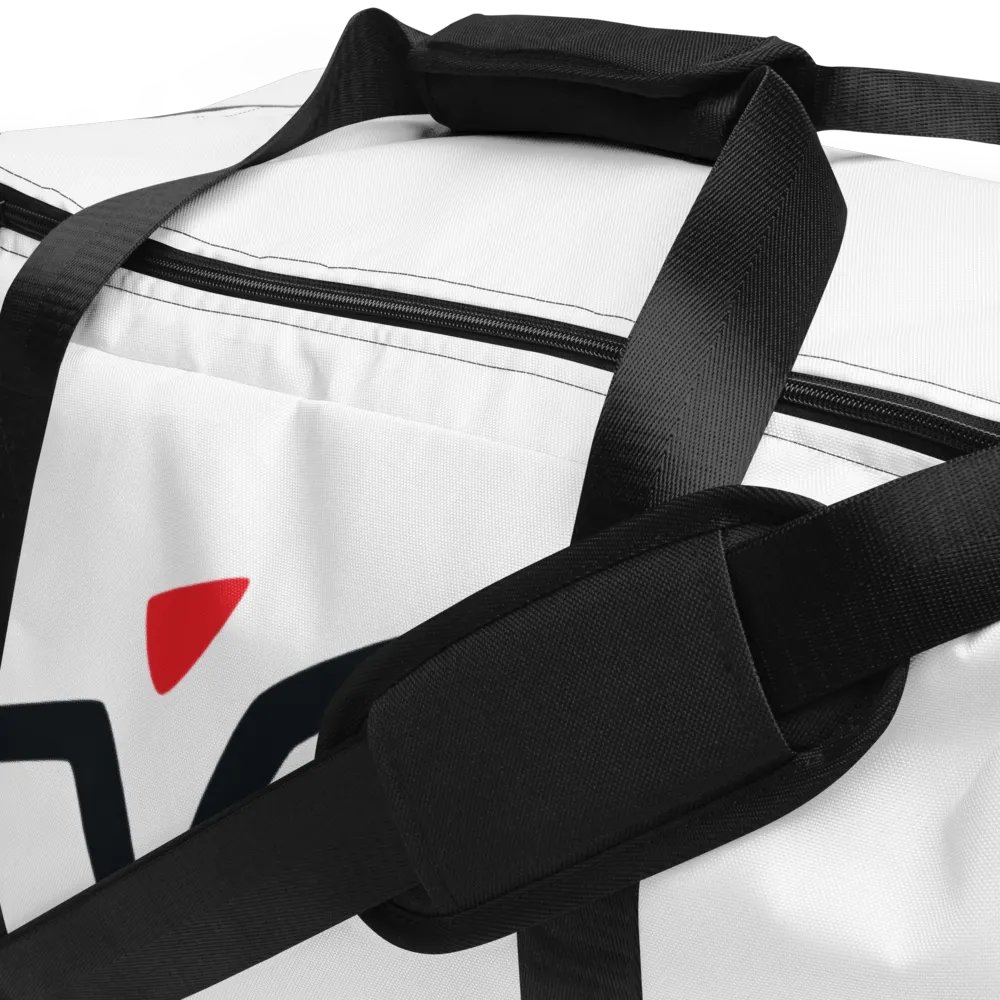 FTA - Checkmark Chic All-Over Print Duffle Bag product image (6)
