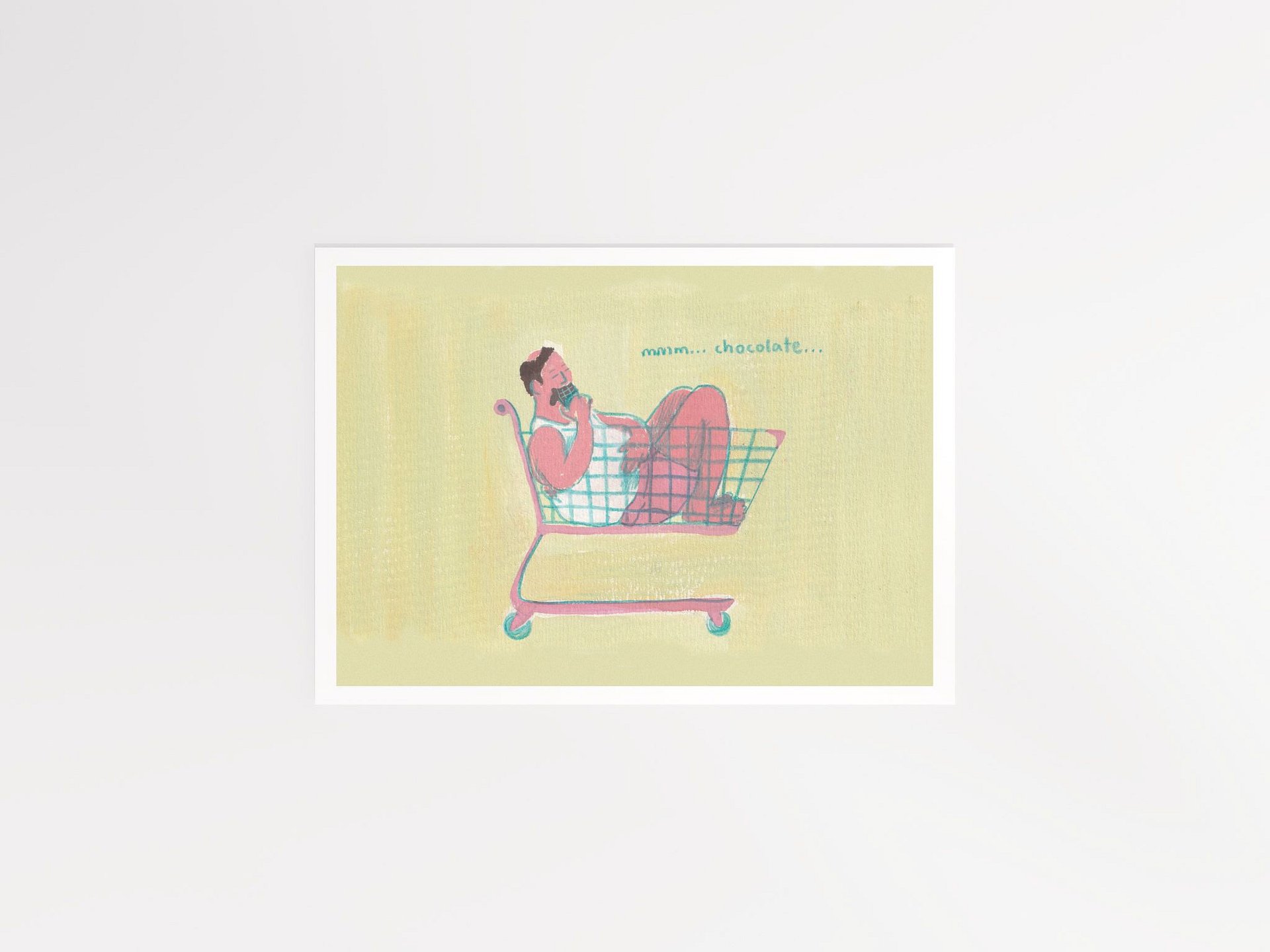 mmm.. Chocolate... Art print product image (1)