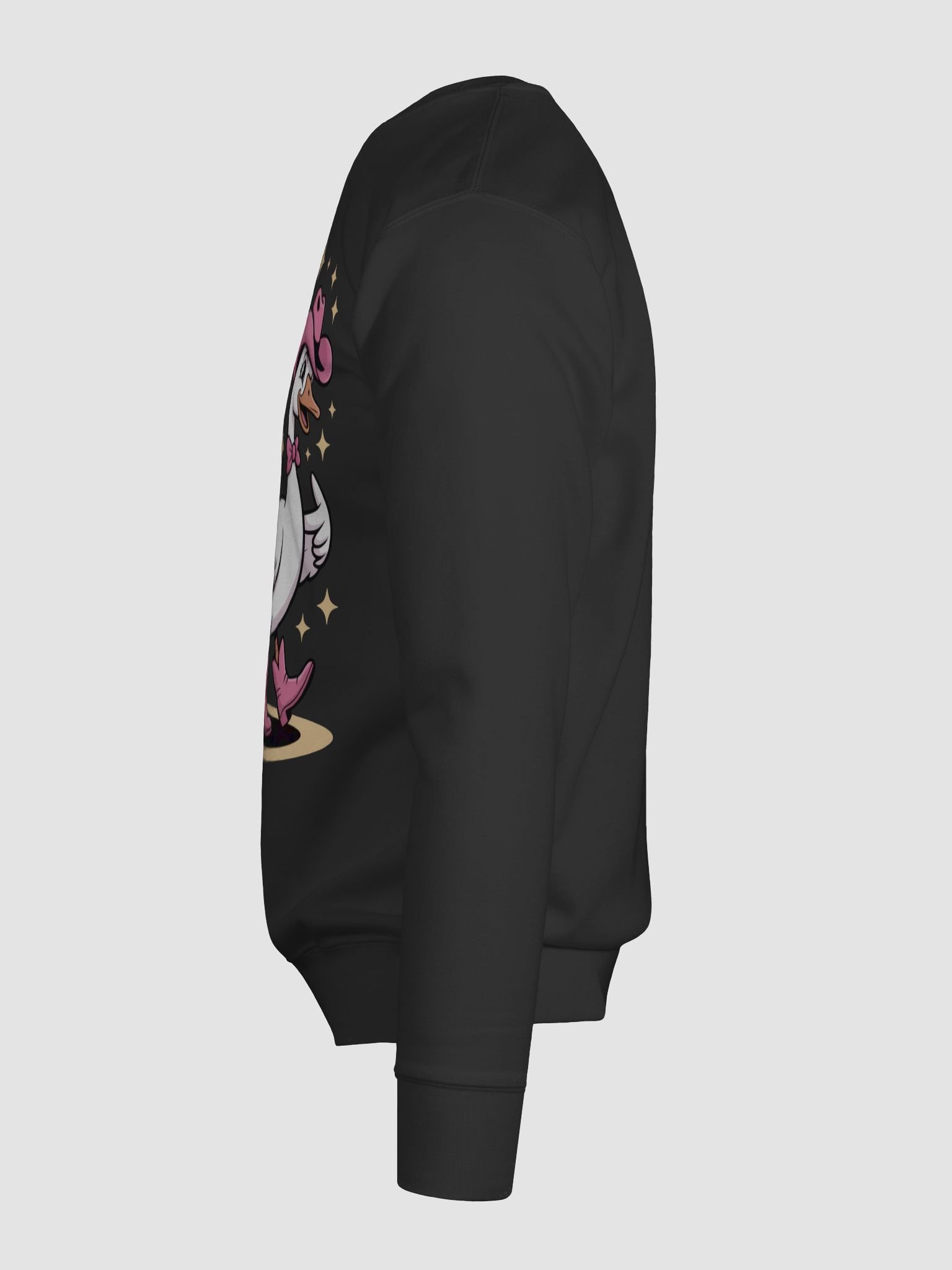 In October We Wear Pink Cowgirl Goose Sweatshirt product image (9)