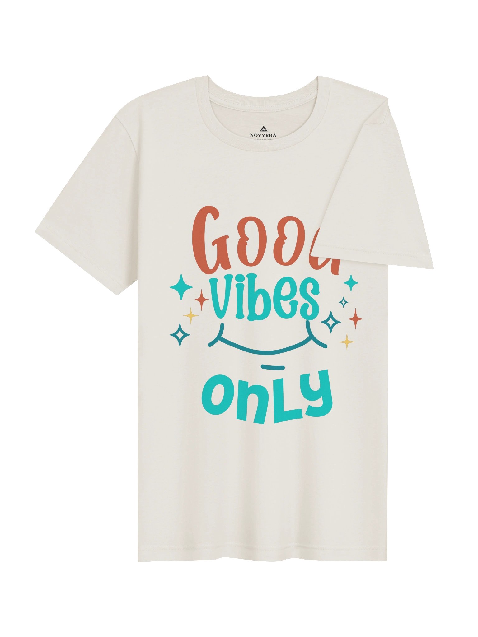 Good Vibes Only – Retro Positive Graphic T-Shirt product image (84)