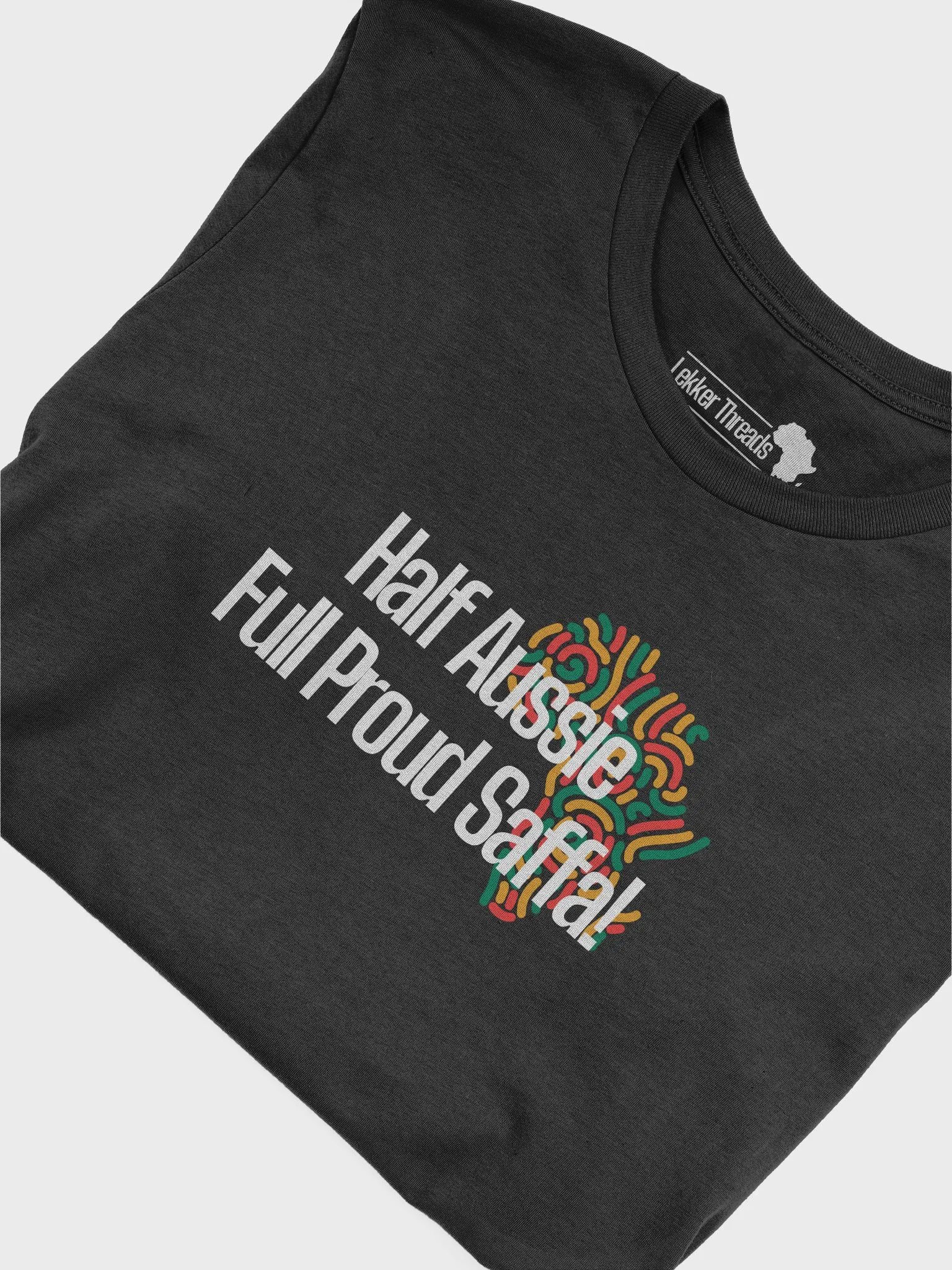 Half Aussie Full Proud Saffa T-Shirt product image (3)